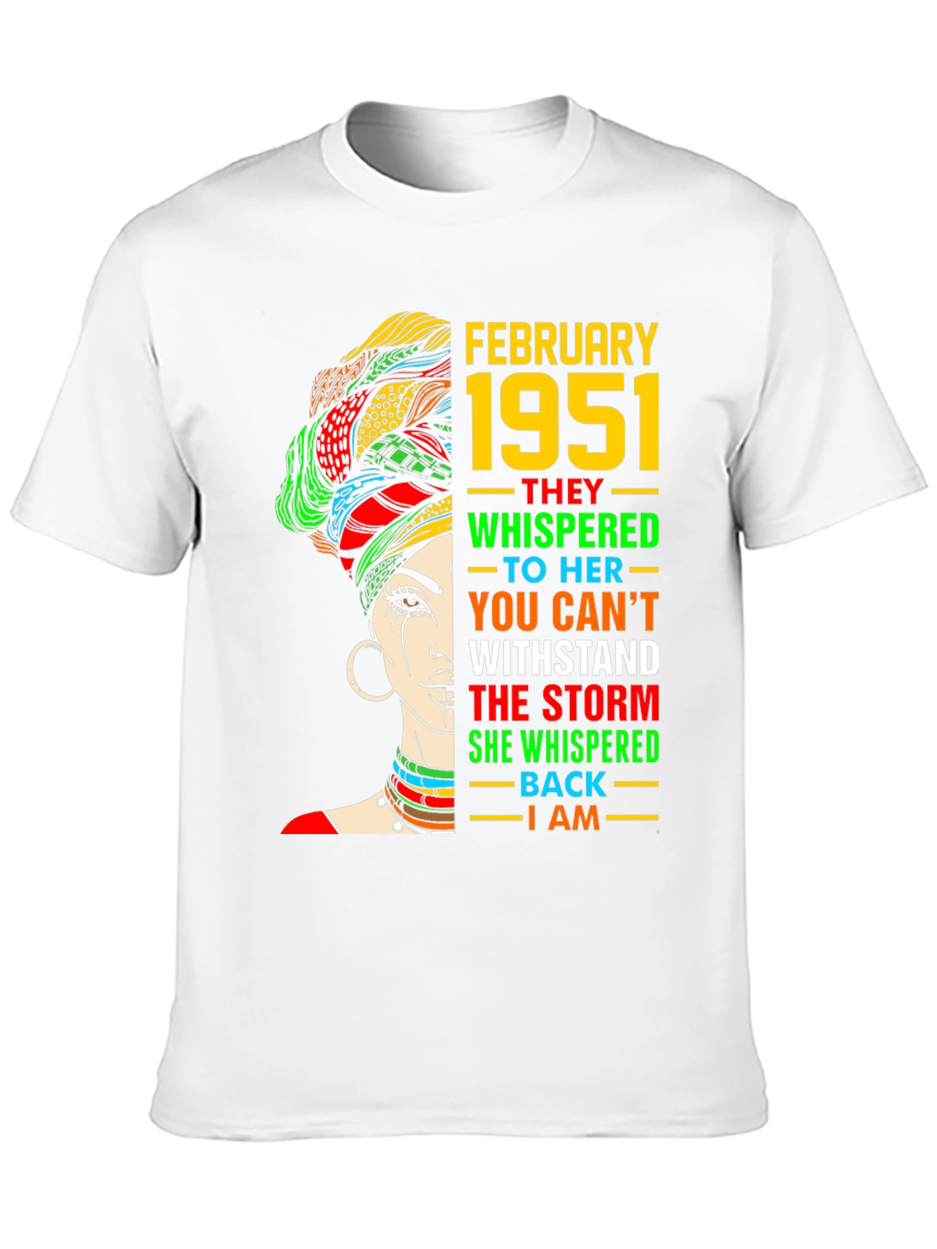 February 1951 Storm Whisper Black T-Shirt