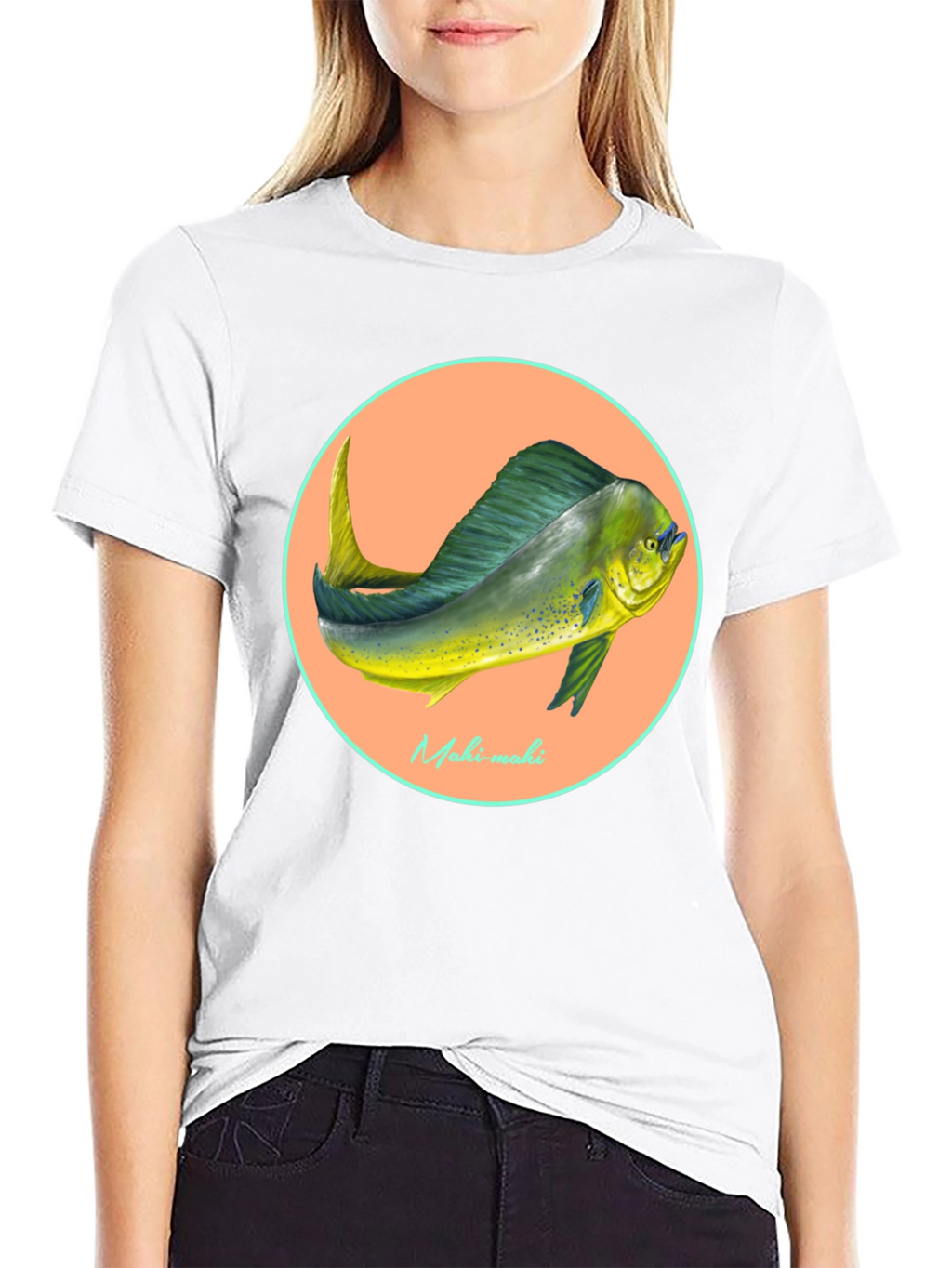 Mahi-Mahi Fish Graphic Tee - Anglers Delight!