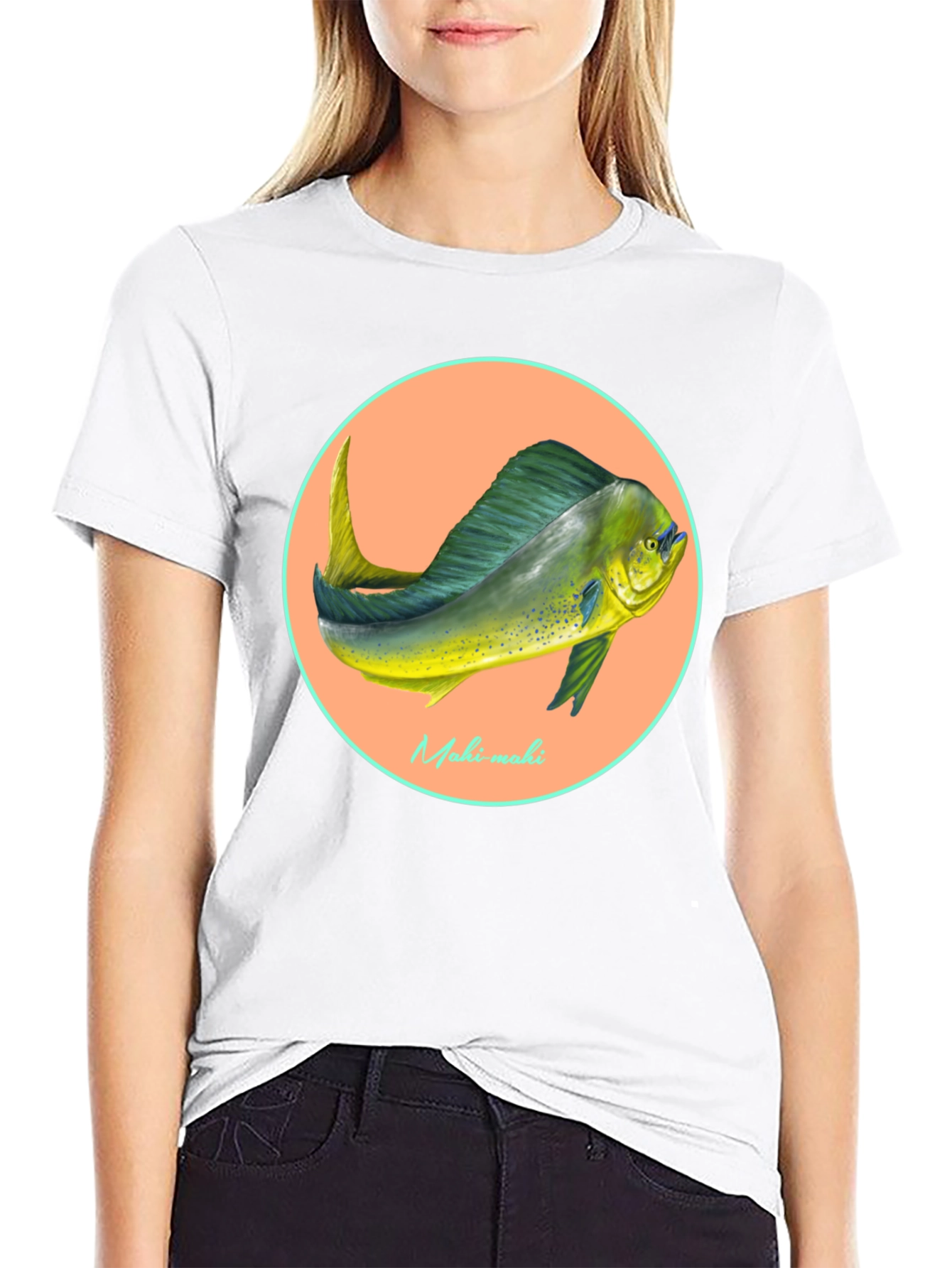 Mahi-Mahi Fish Graphic Tee - Anglers Delight!