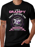 Grampy Tee: Advice Love and Laughter