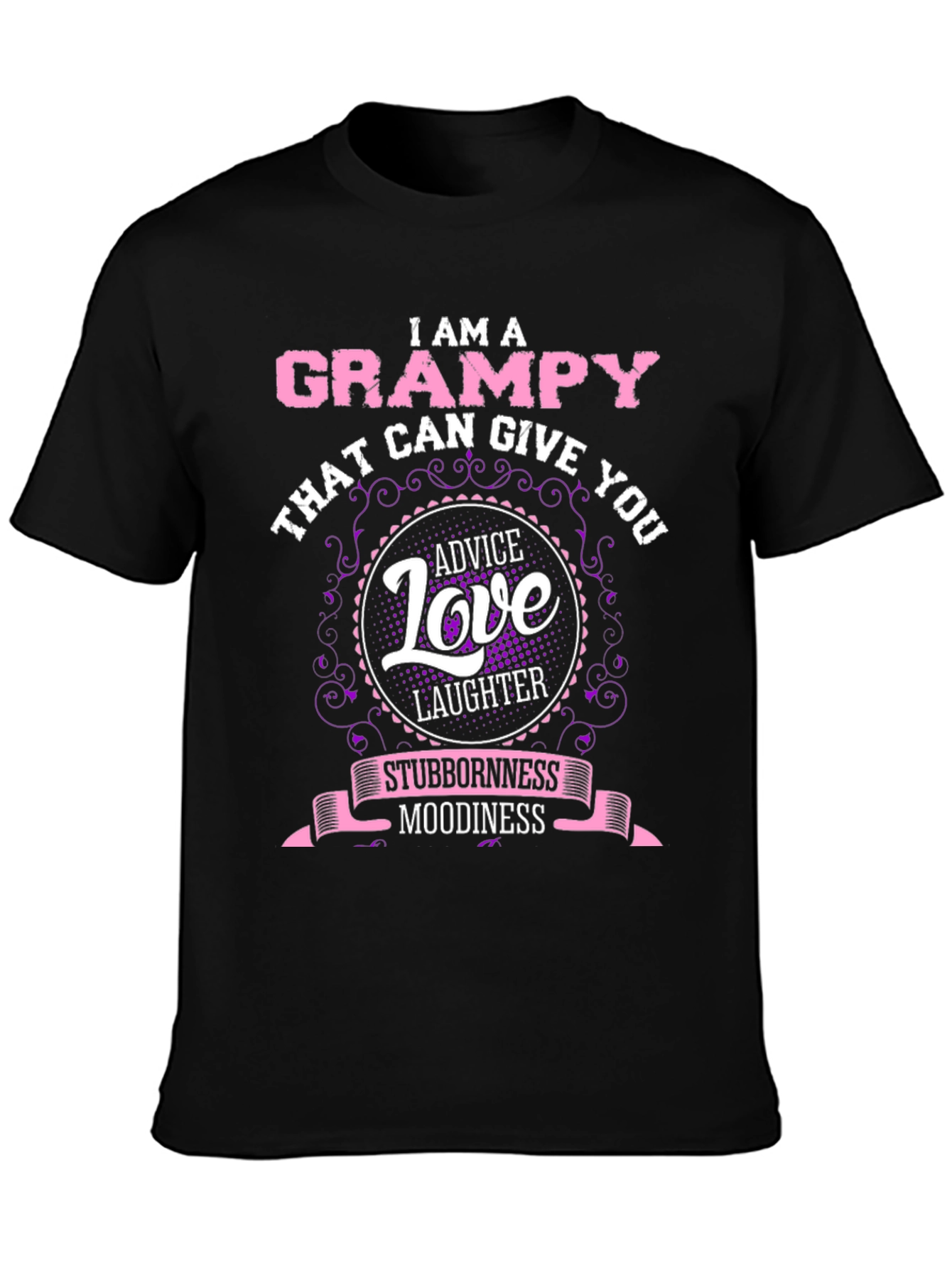 Grampy Tee: Advice Love and Laughter