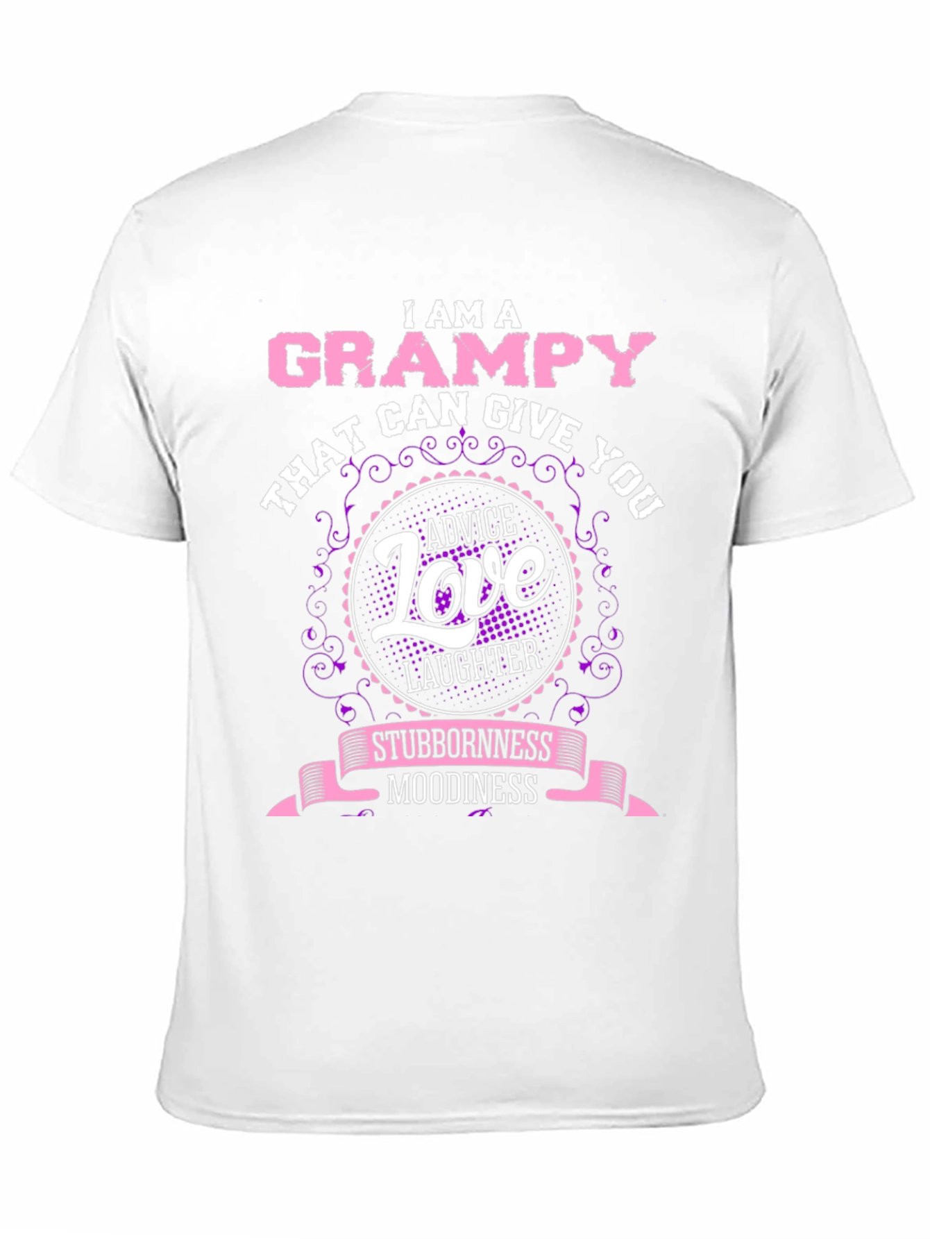 Grampy Tee: Advice Love and Laughter