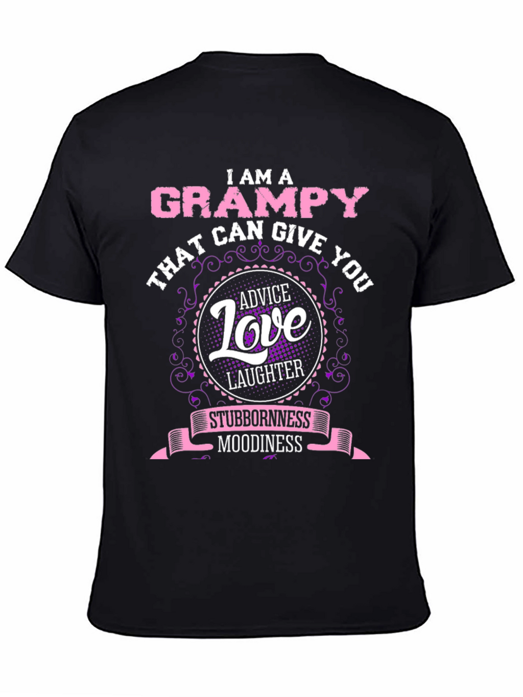 Grampy Tee: Advice Love and Laughter