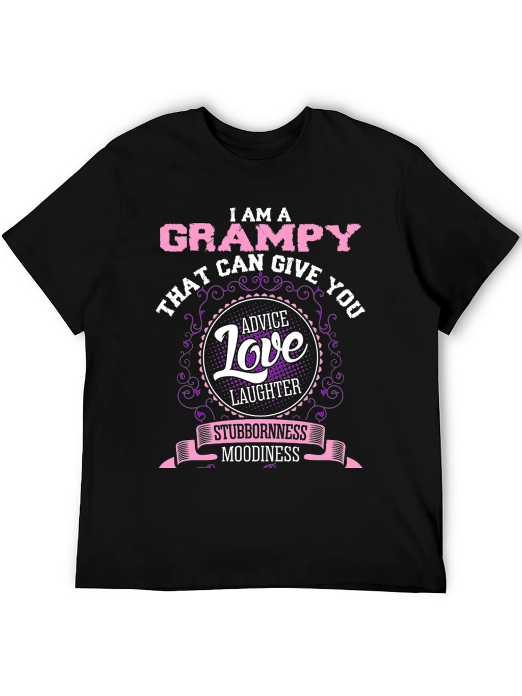 Grampy Tee: Advice Love and Laughter
