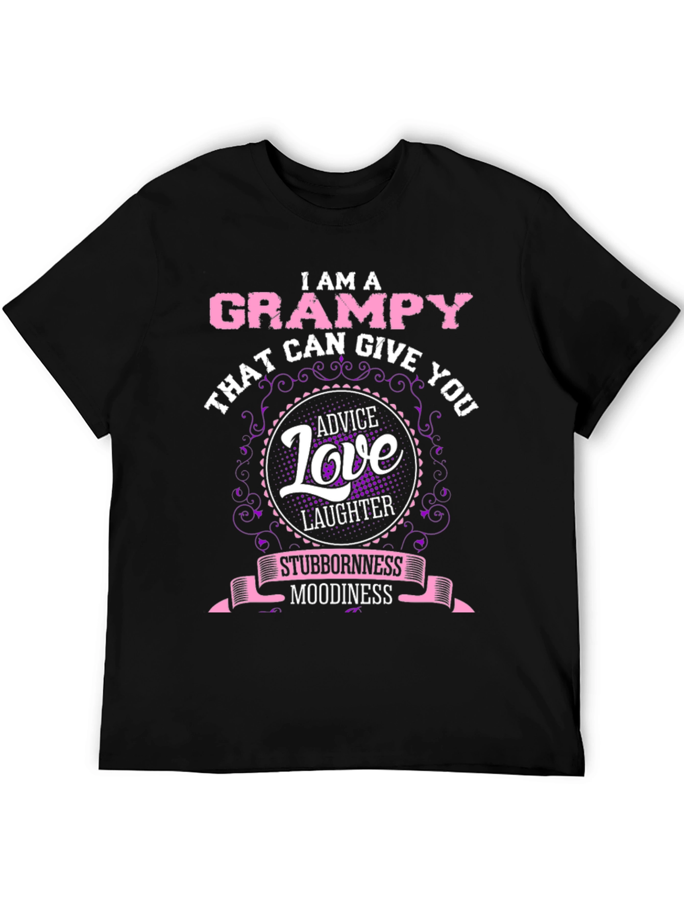 Grampy Tee: Advice Love and Laughter