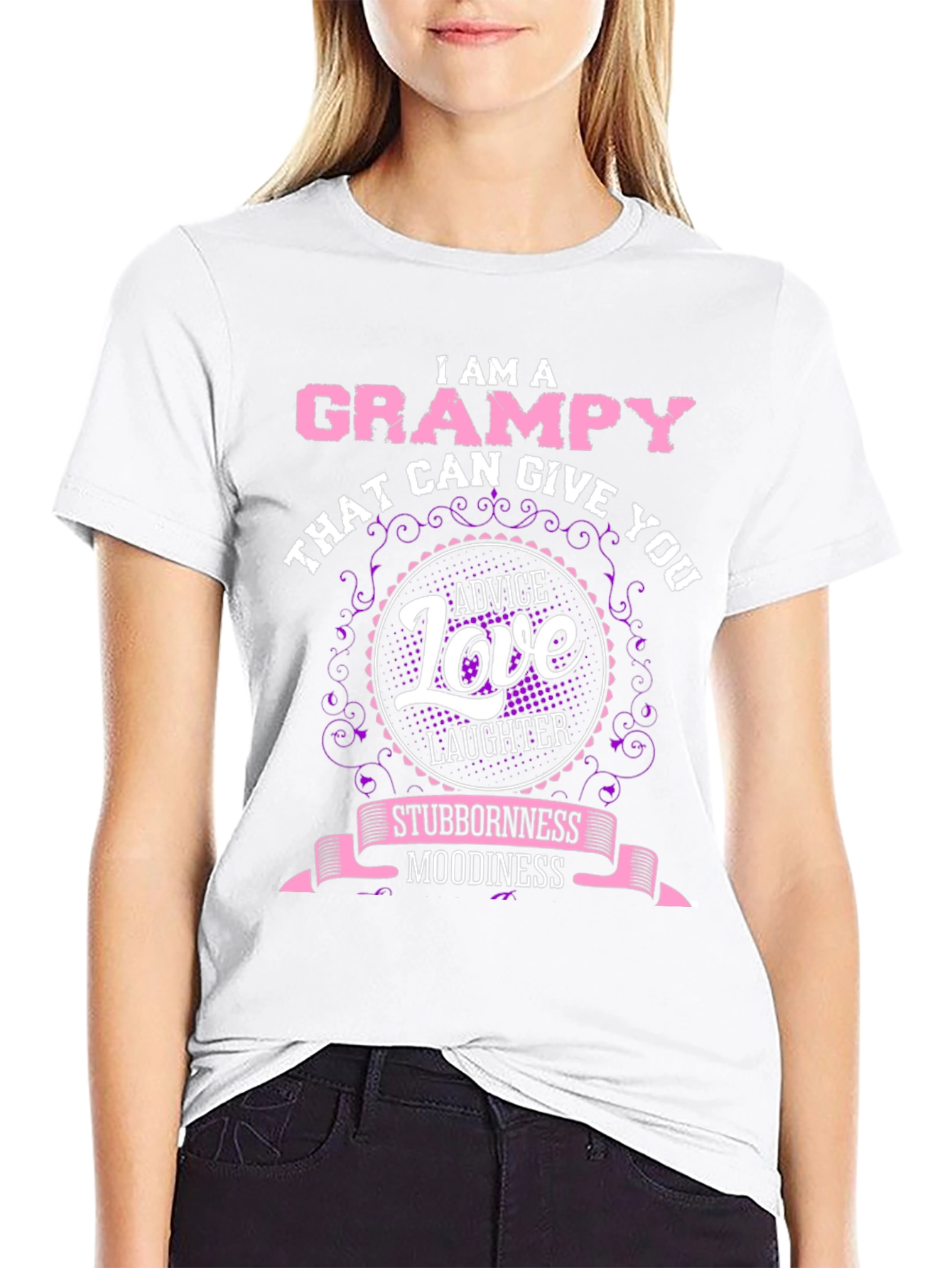 Grampy Tee: Advice Love and Laughter