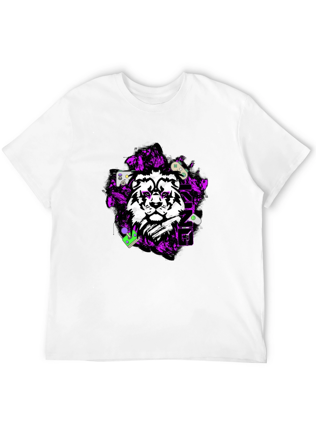 Gaming Lion Graphic Tee