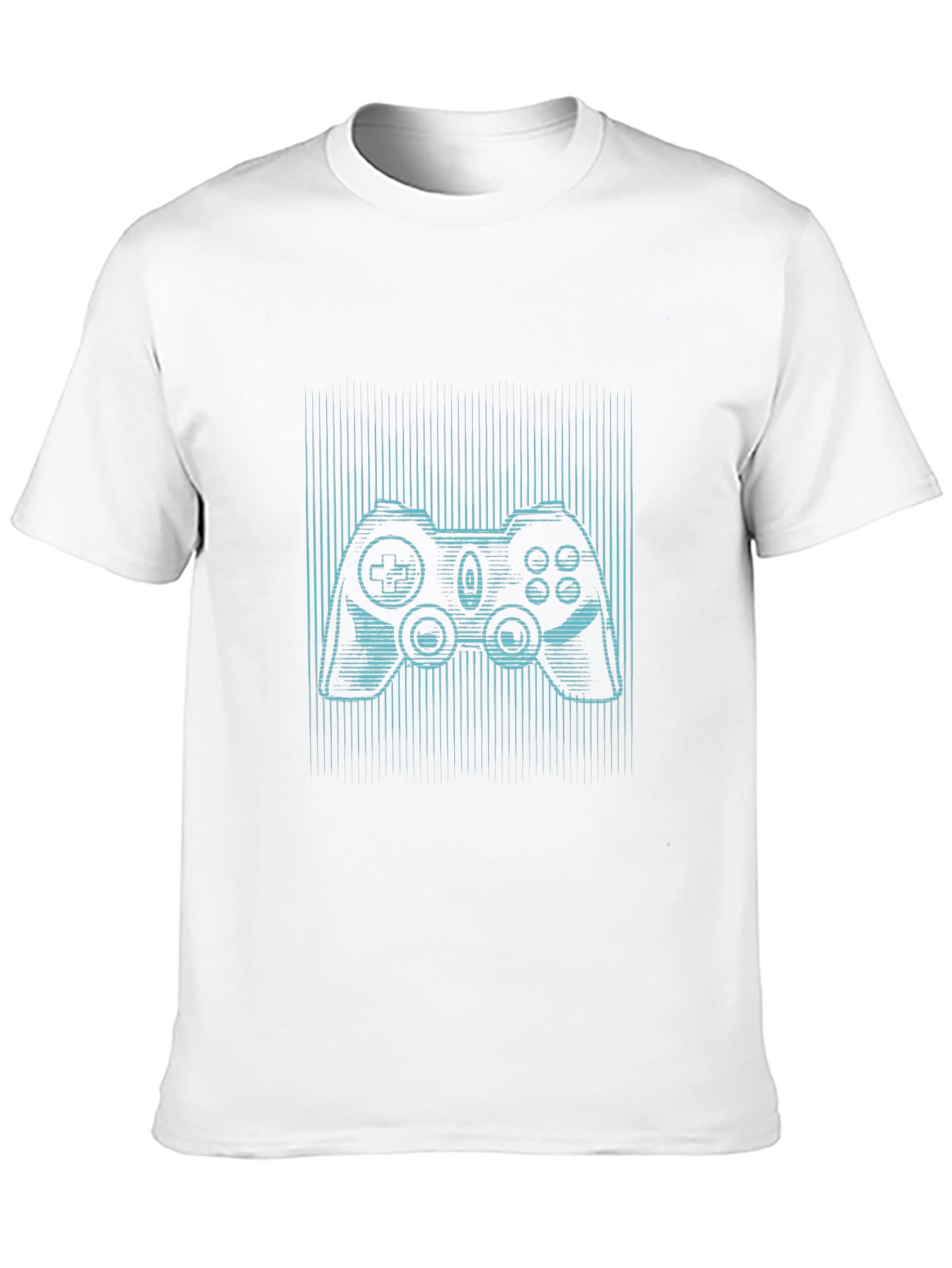 Gamer Style Black Tee - Controller Design