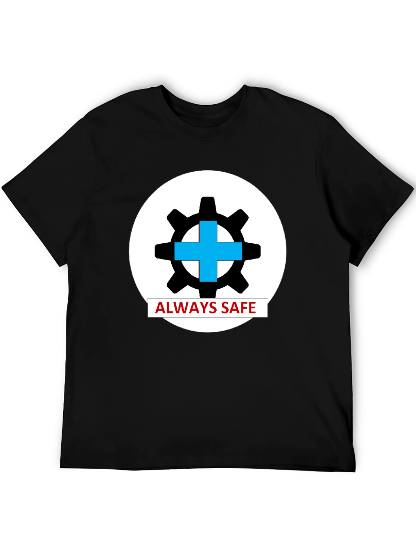 Always Safe Graphic T-Shirt - Black