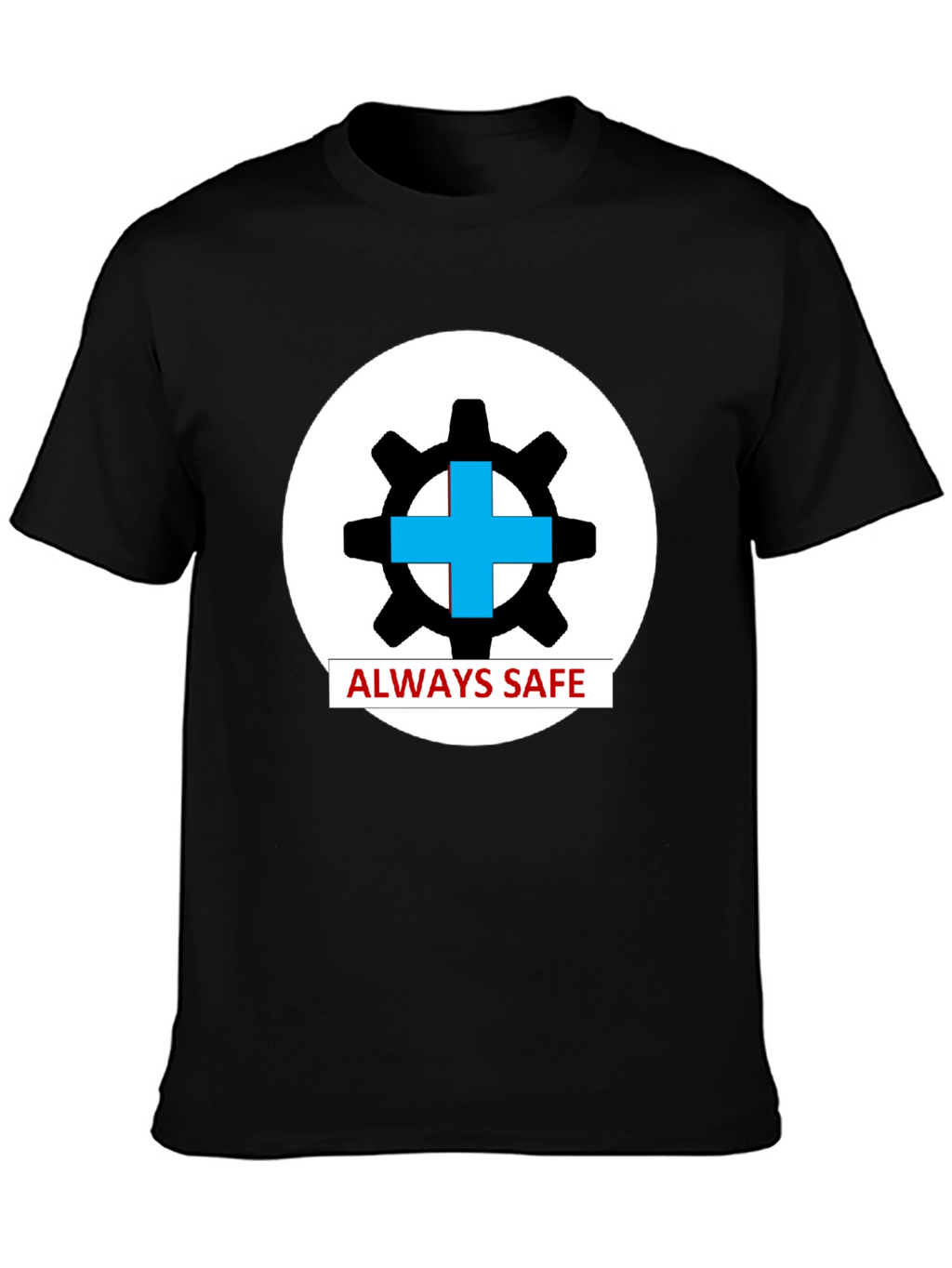 Always Safe Graphic T-Shirt - Black