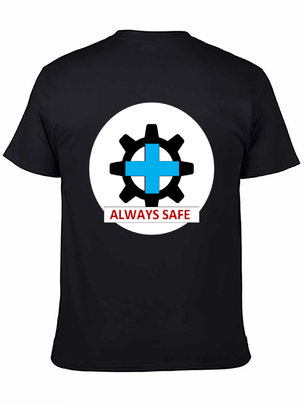 Always Safe Graphic T-Shirt - Black