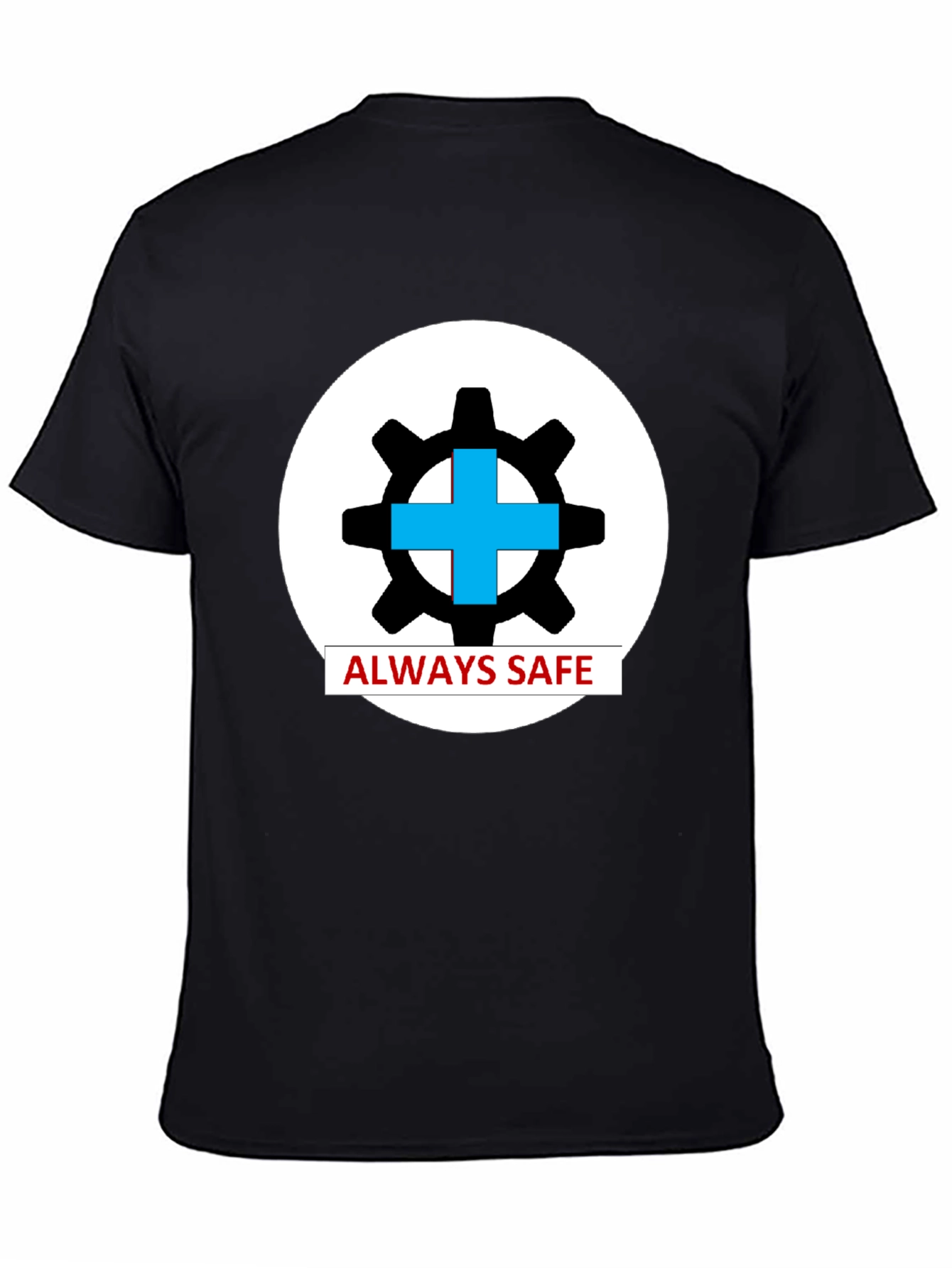 Always Safe Graphic T-Shirt - Black