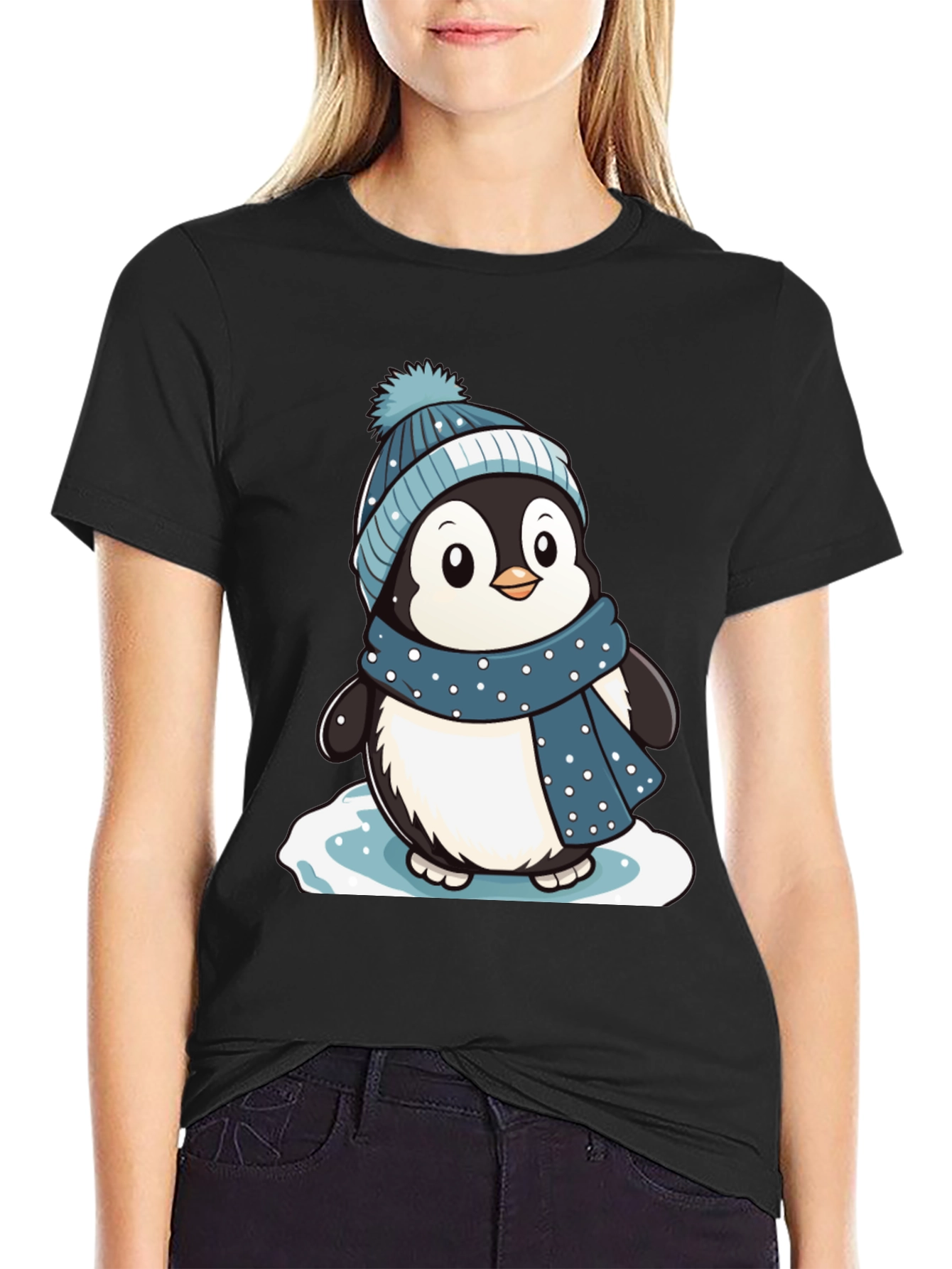 Cute Penguin Winter T-Shirt