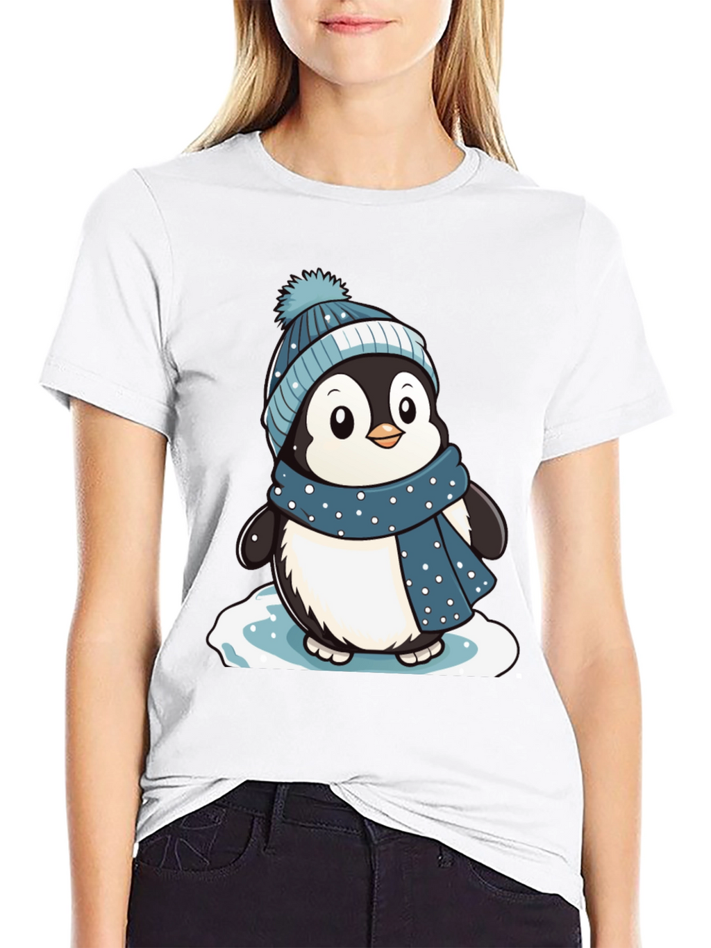 Cute Penguin Winter T-Shirt