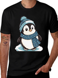 Cute Penguin Winter T-Shirt