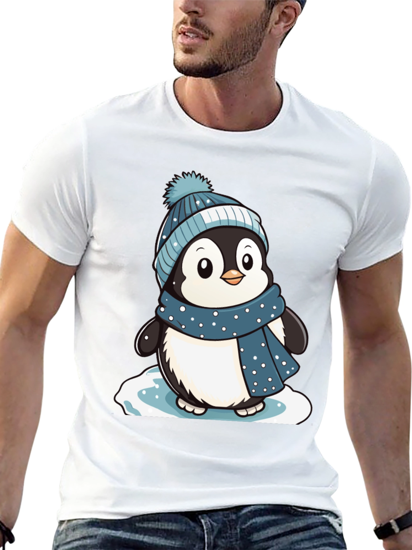 Cute Penguin Winter T-Shirt