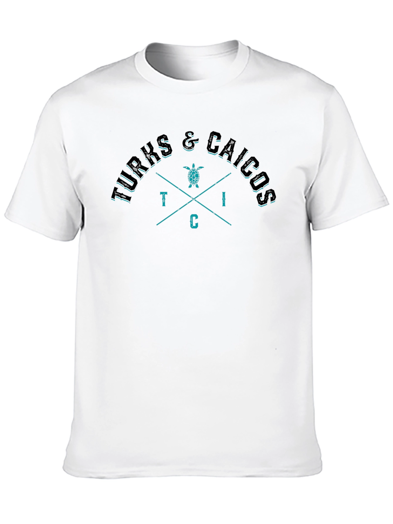 Turks & Caicos Graphic Tee - Black