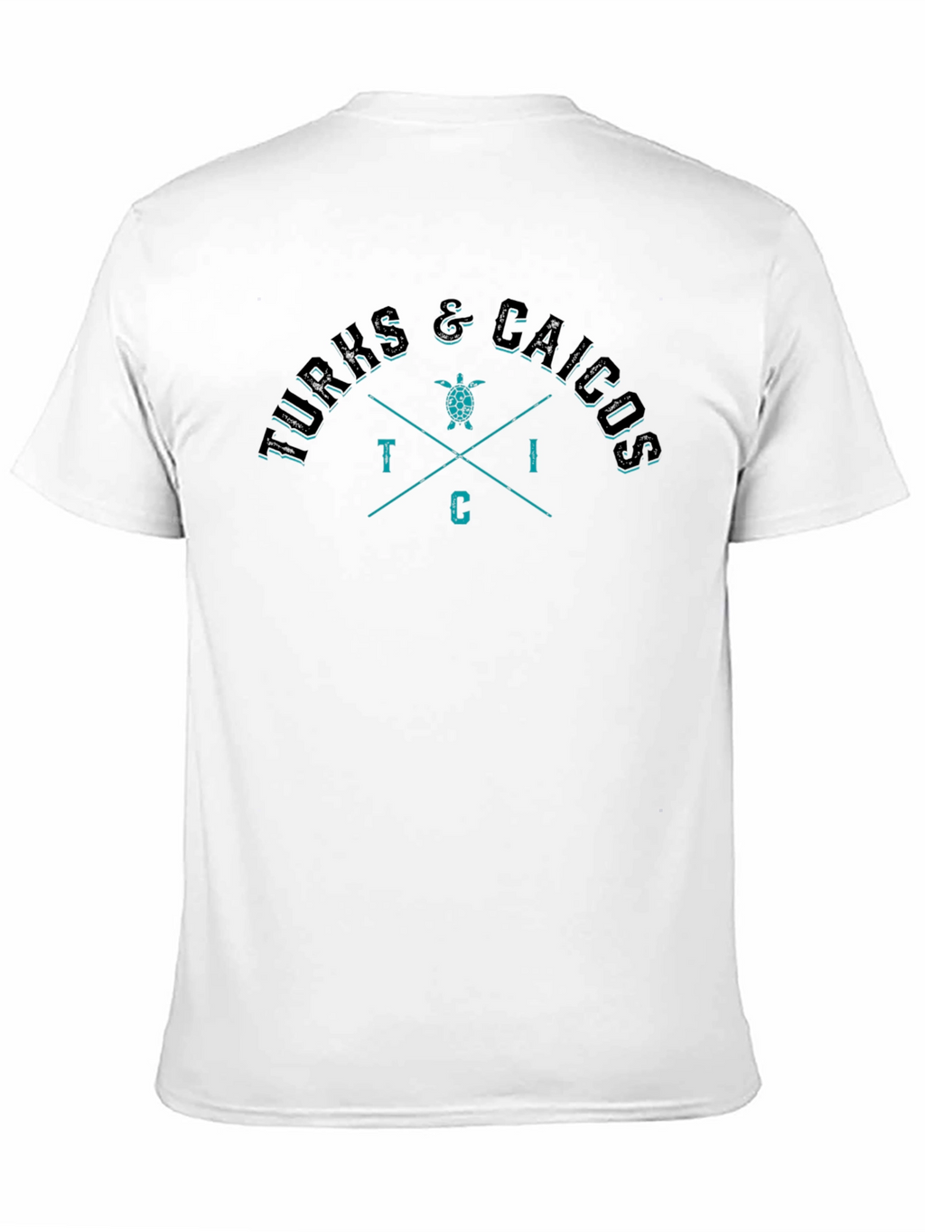 Turks & Caicos Graphic Tee - Black