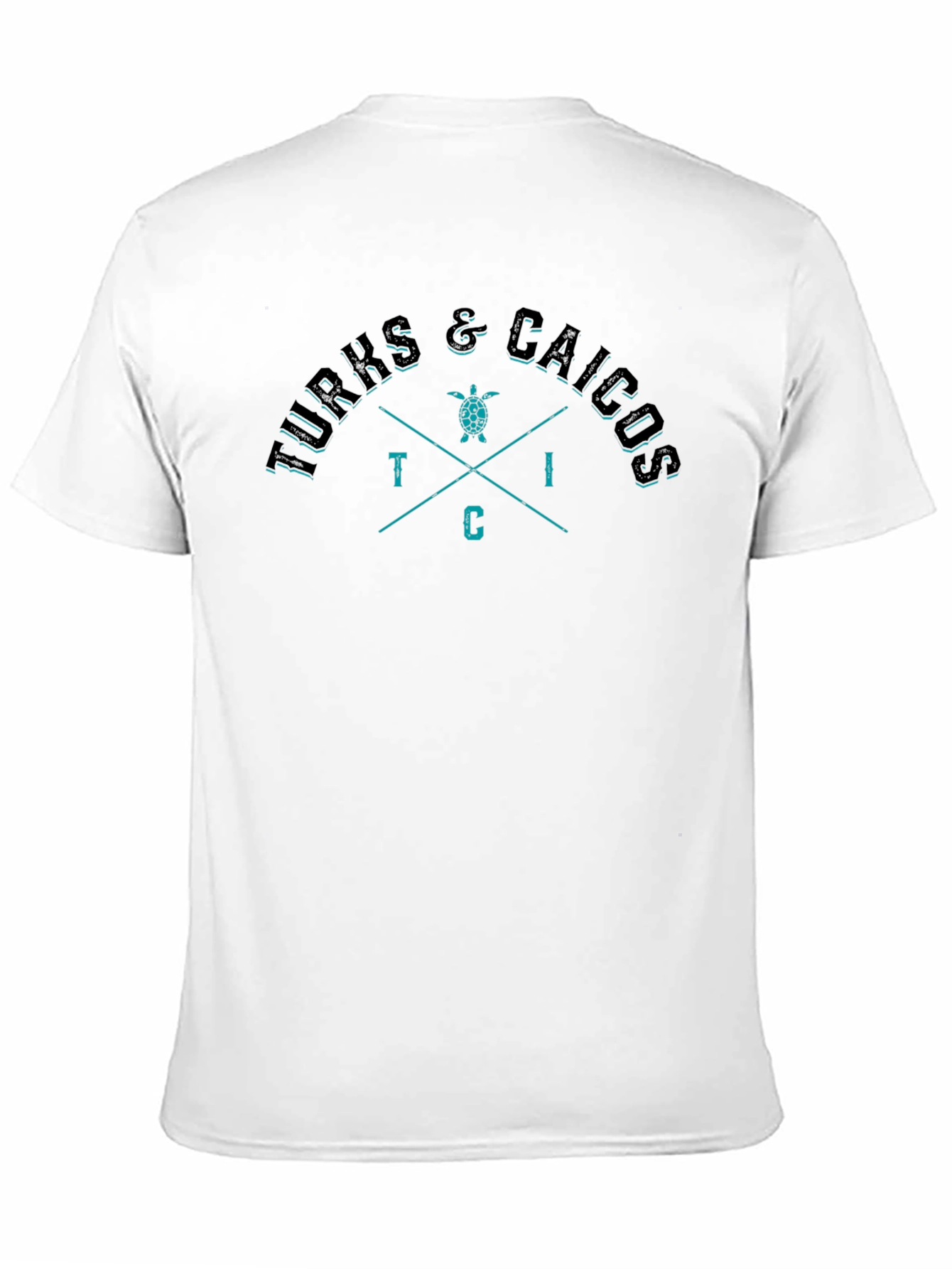 Turks & Caicos Graphic Tee - Black