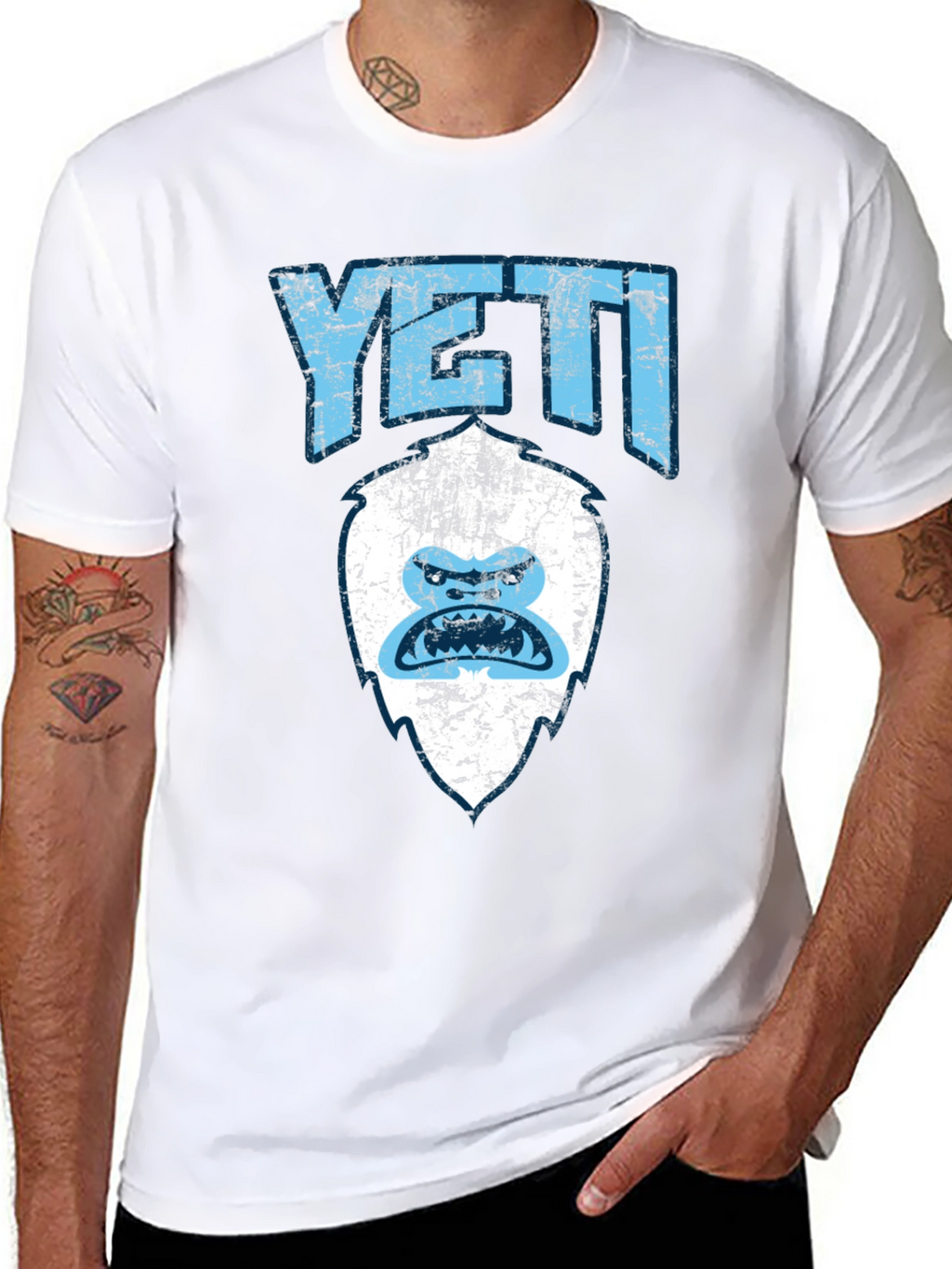 Yeti Graphic T-Shirt - Soft Cotton Blend