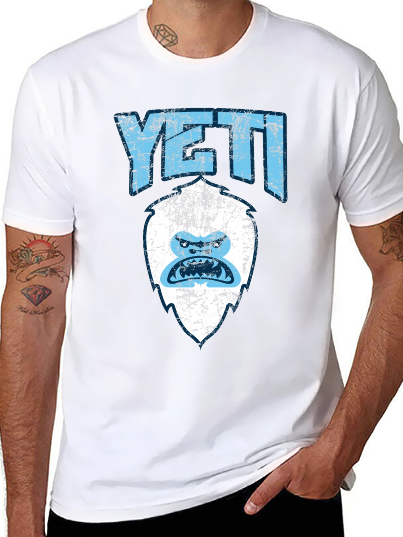 Yeti Graphic T-Shirt - Soft Cotton Blend