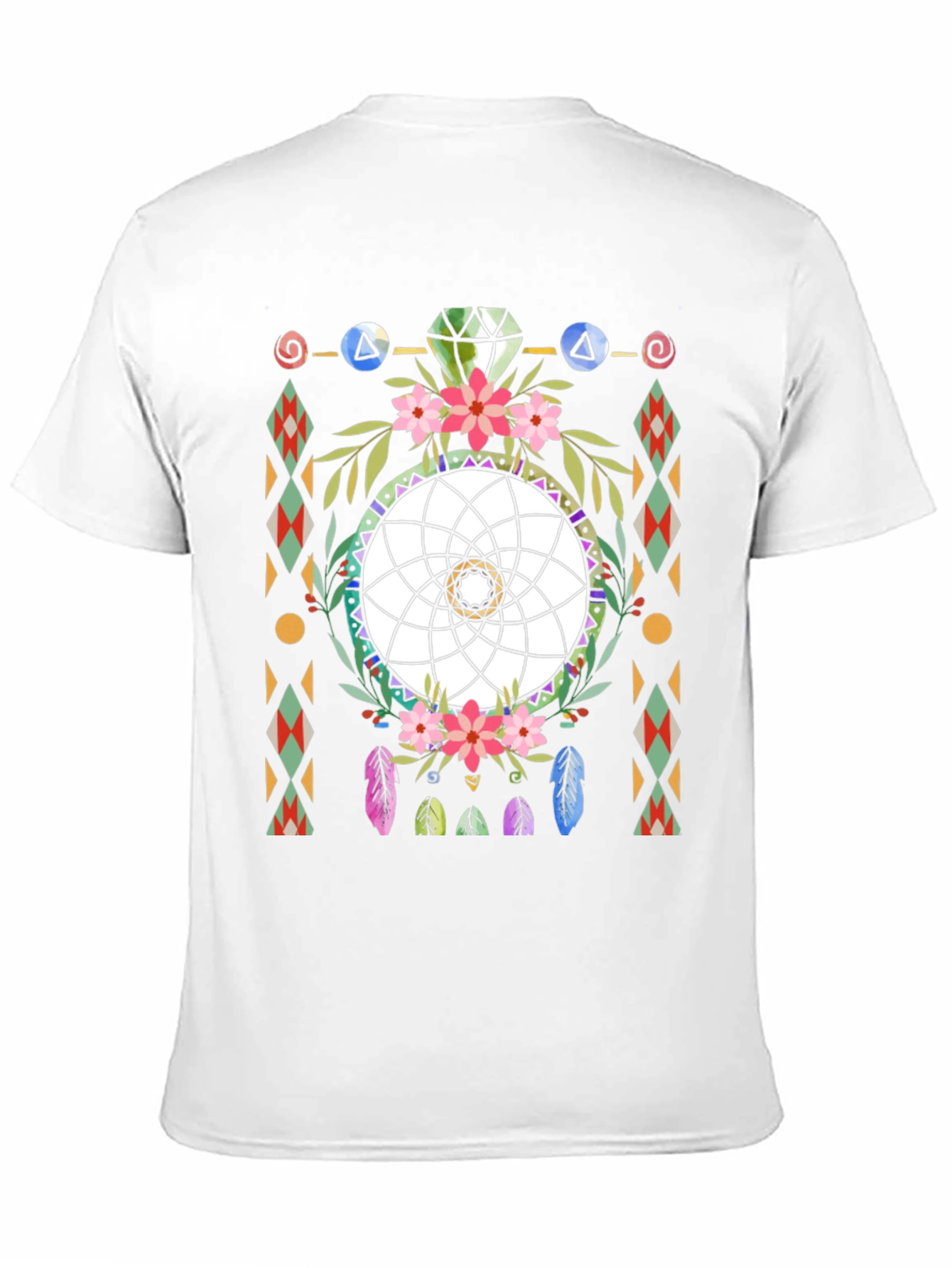 Dreamcatcher Graphic Tee - Bohemian Style
