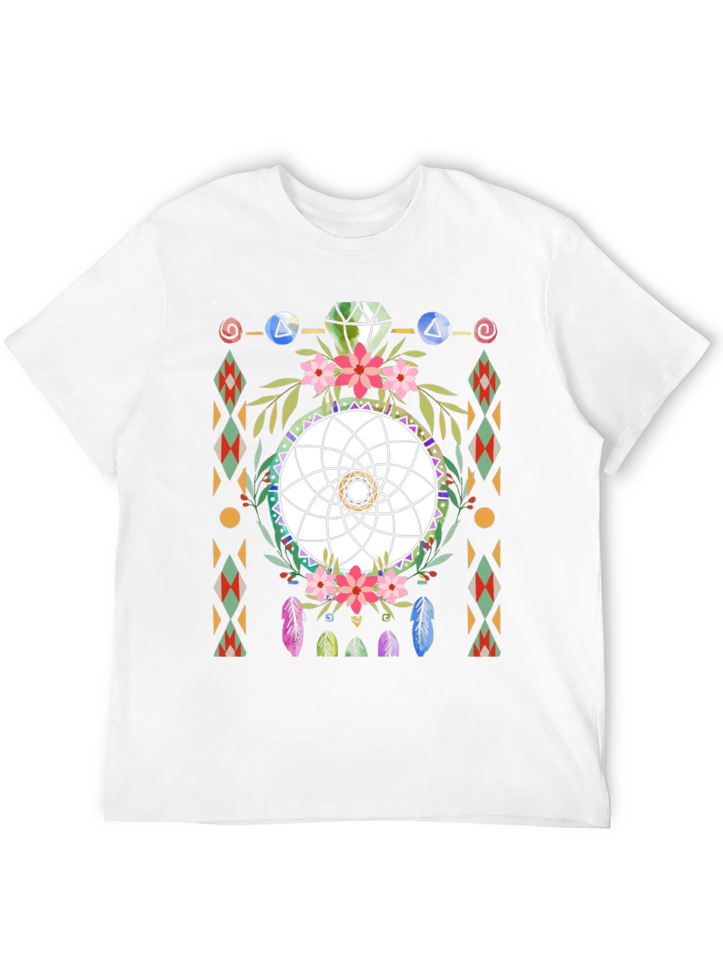 Dreamcatcher Graphic Tee - Bohemian Style