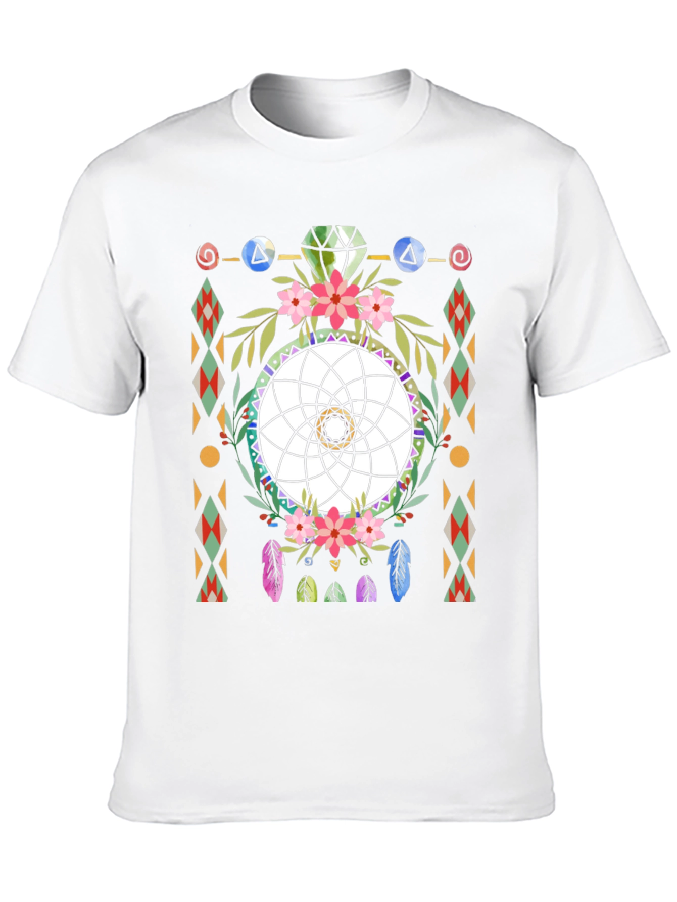 Dreamcatcher Graphic Tee - Bohemian Style