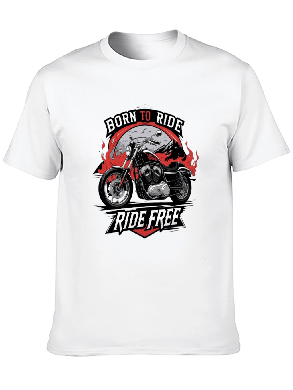 Born to Ride Black T-Shirt