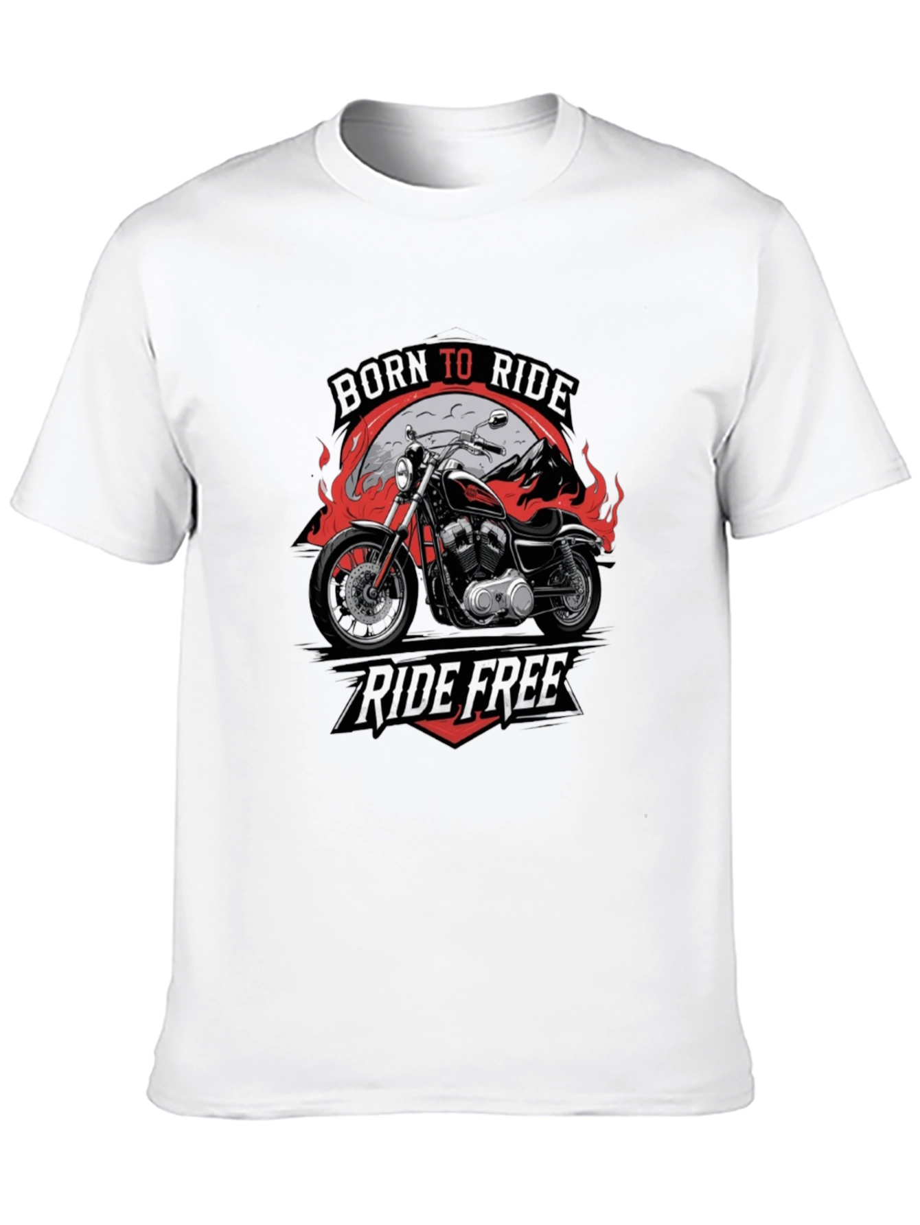 Born to Ride Black T-Shirt
