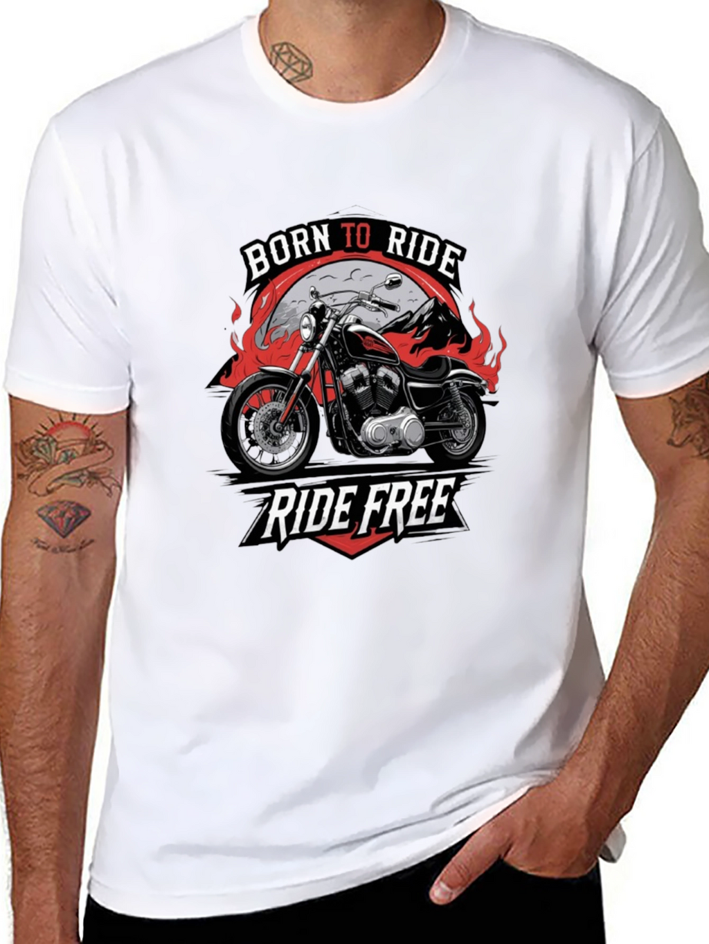Born to Ride Black T-Shirt