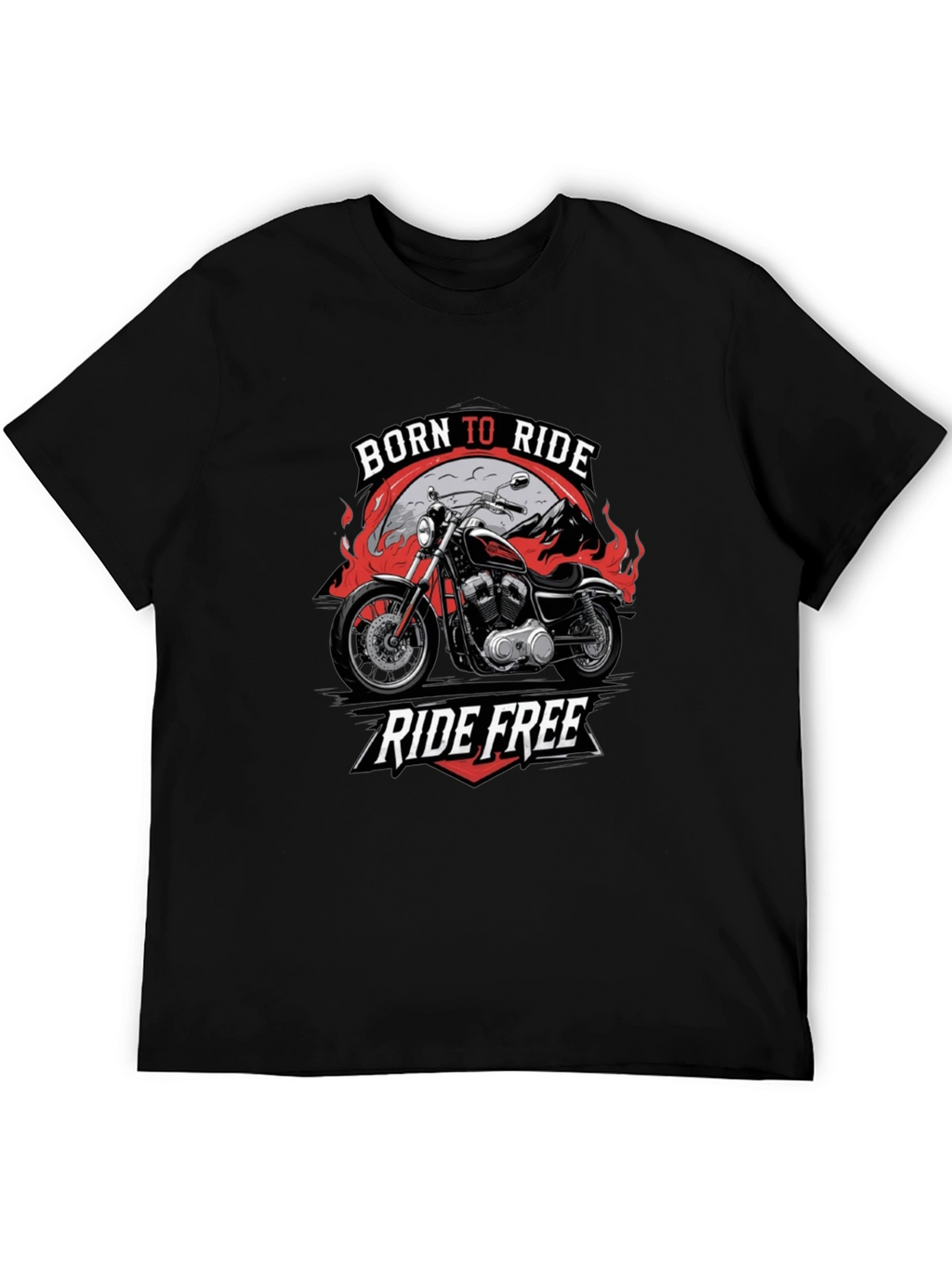 Born to Ride Black T-Shirt