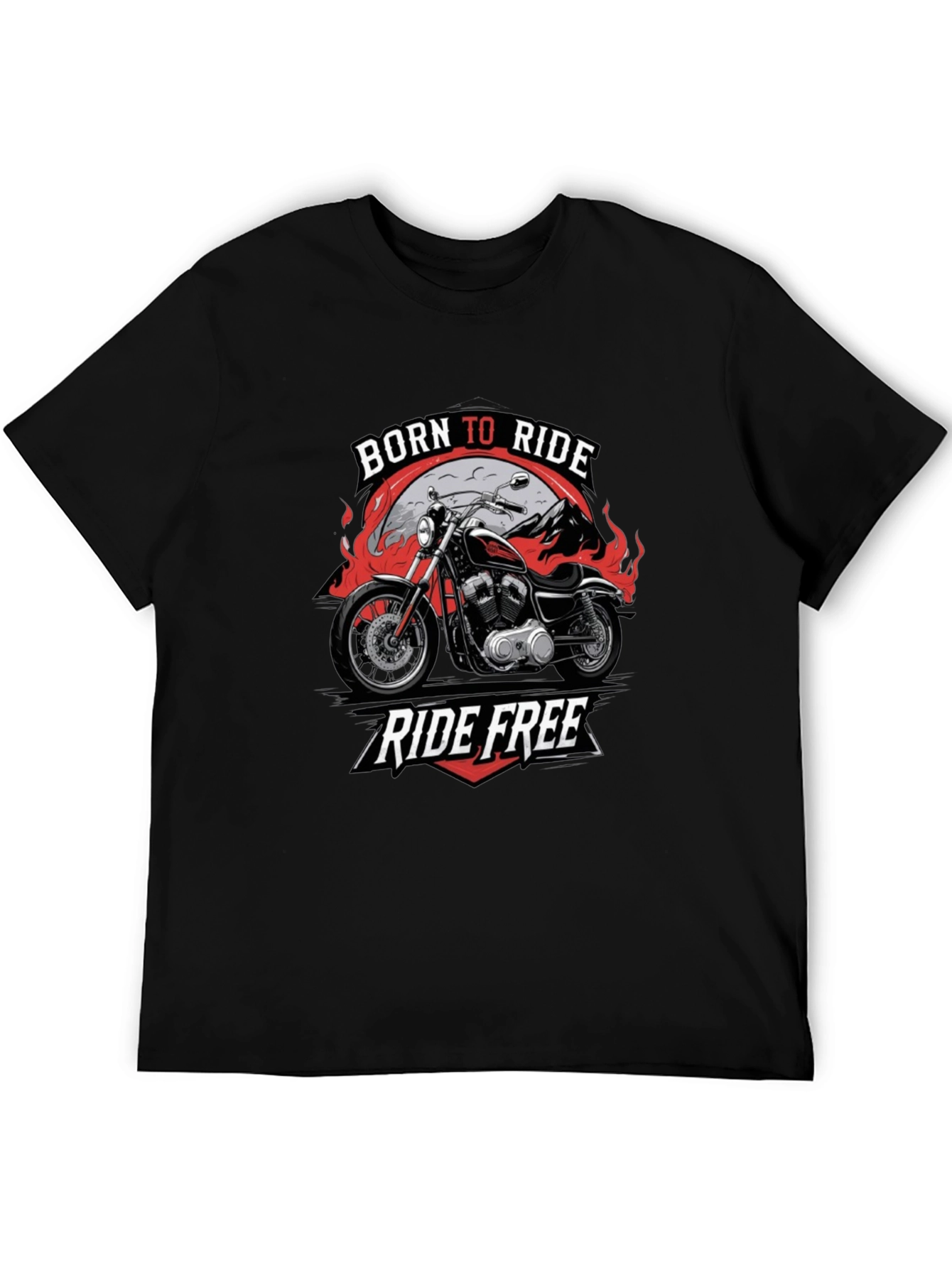 Born to Ride Black T-Shirt