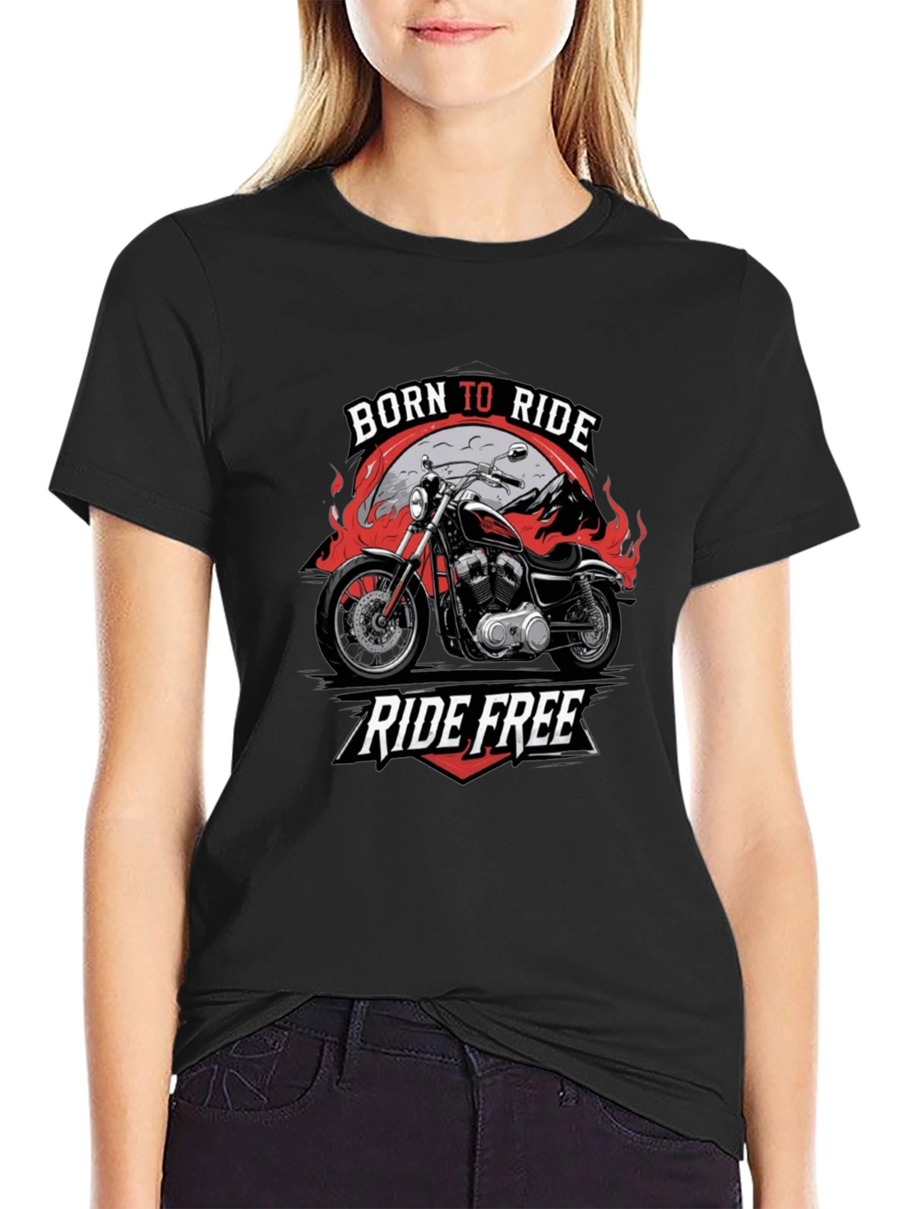 Born to Ride Black T-Shirt