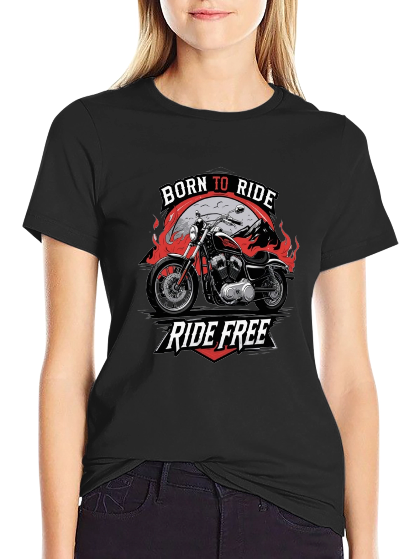 Born to Ride Black T-Shirt