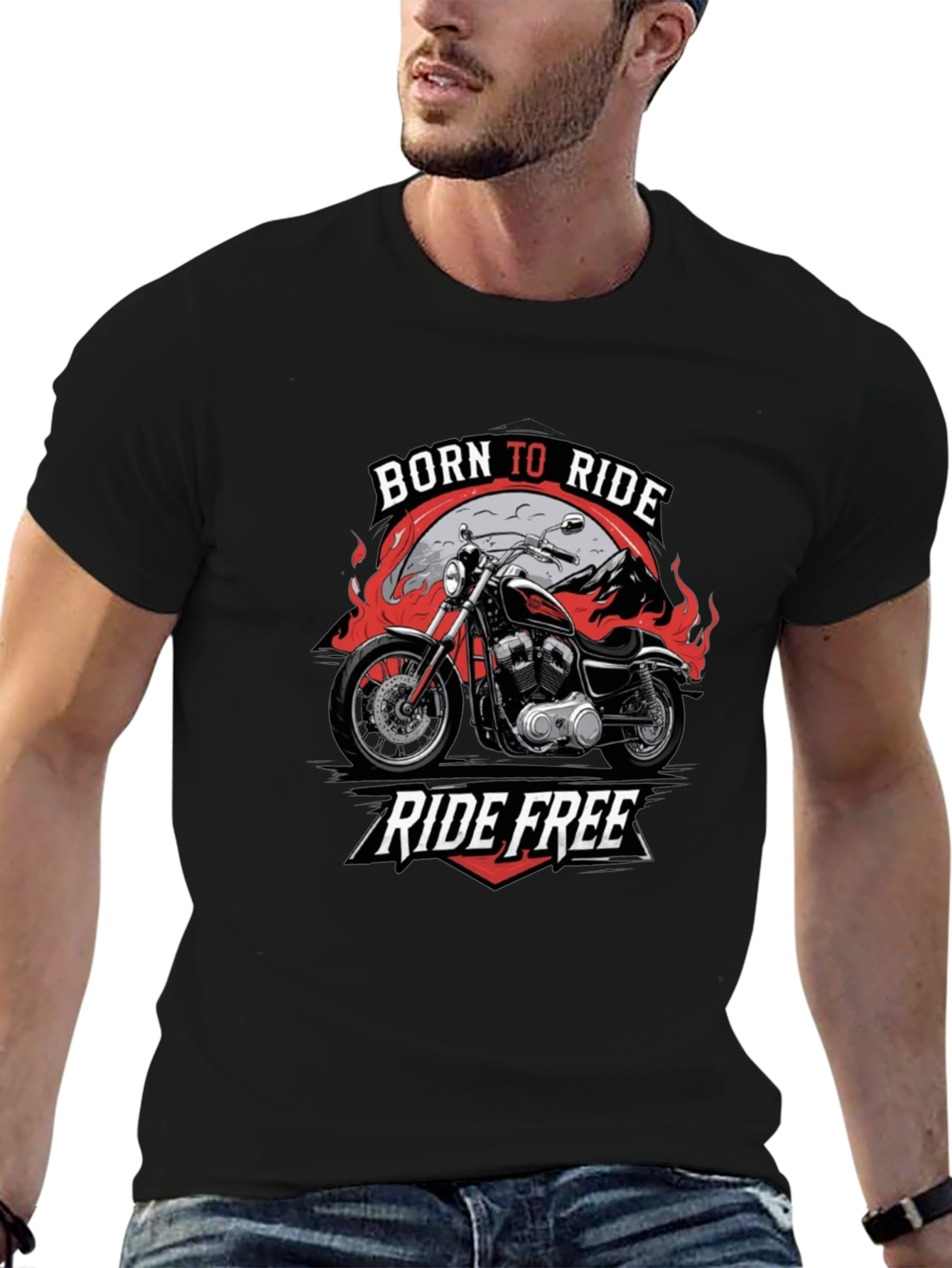 Born to Ride Black T-Shirt