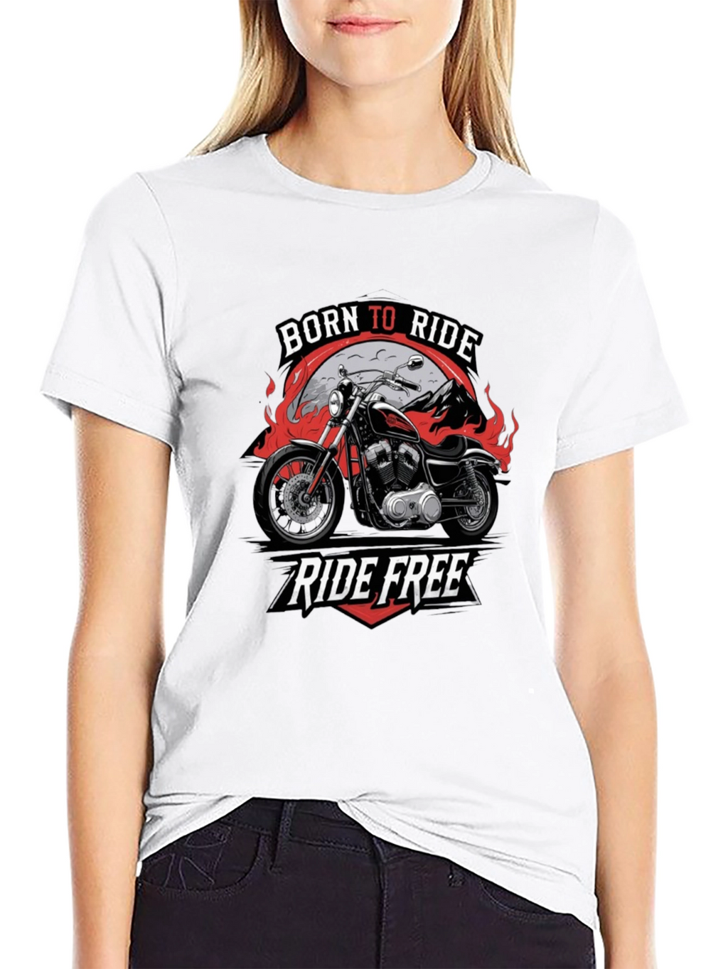 Born to Ride Black T-Shirt