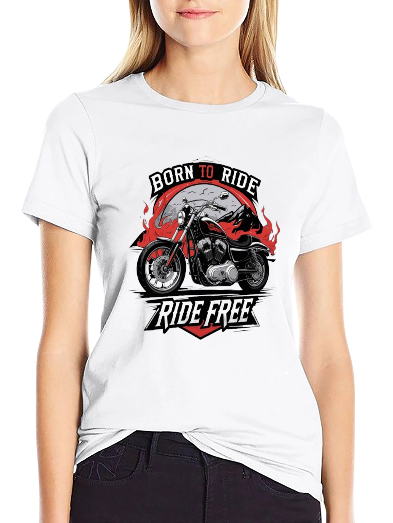 Born to Ride Black T-Shirt