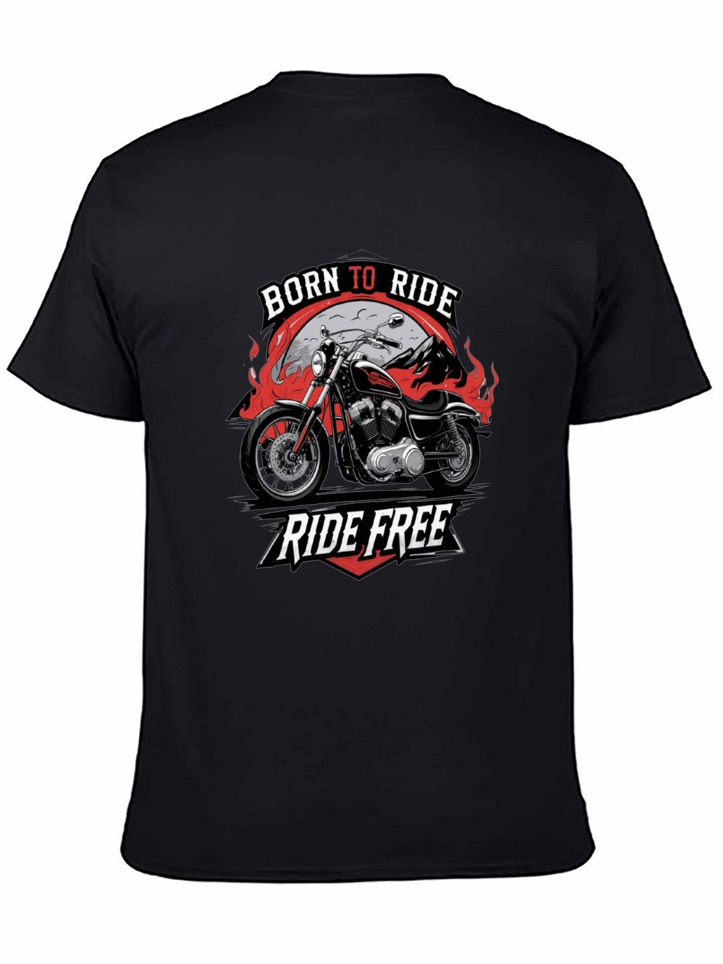 Born to Ride Black T-Shirt