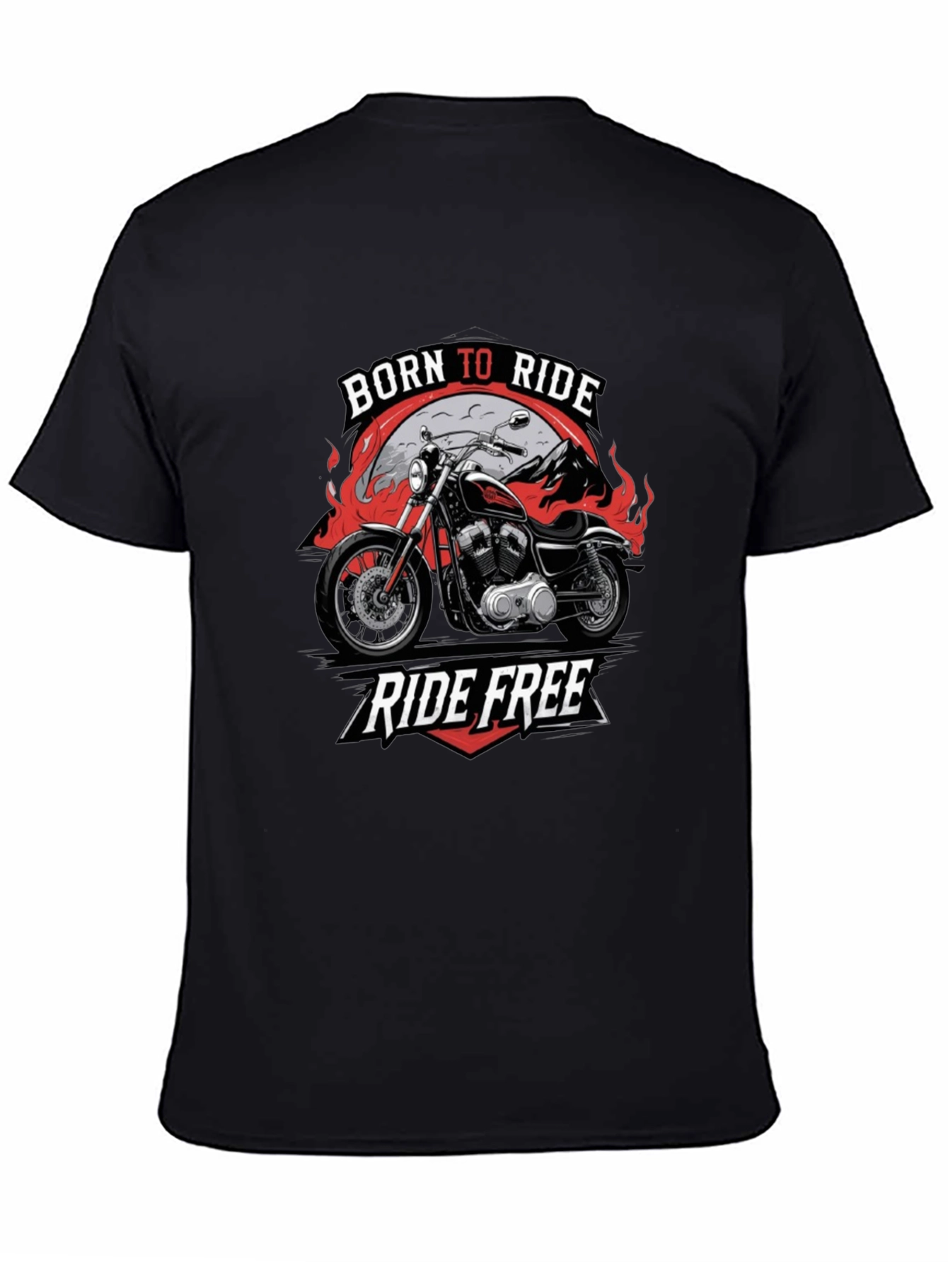 Born to Ride Black T-Shirt