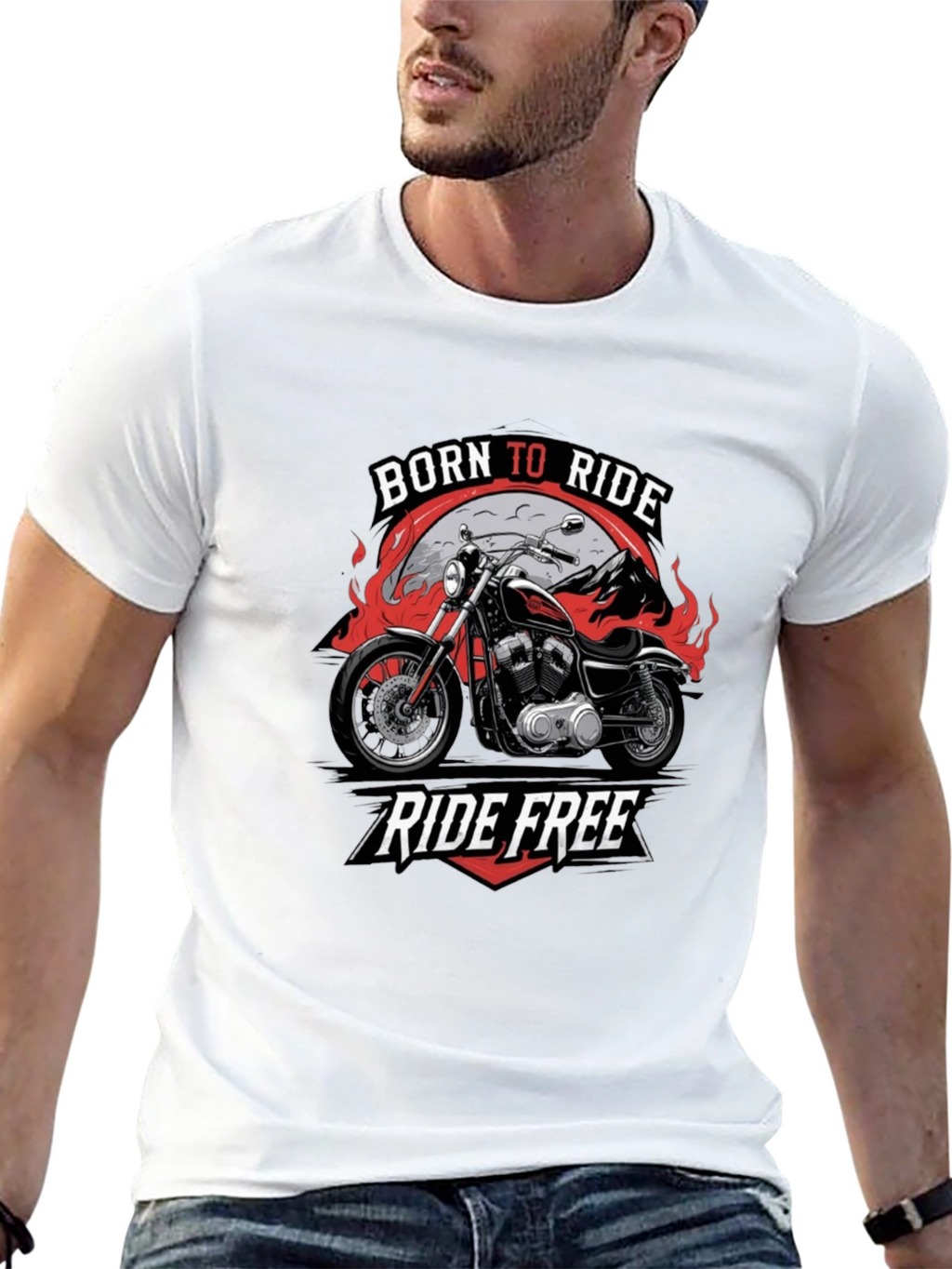 Born to Ride Black T-Shirt