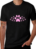 Less People More Dogs Graphic T-Shirt