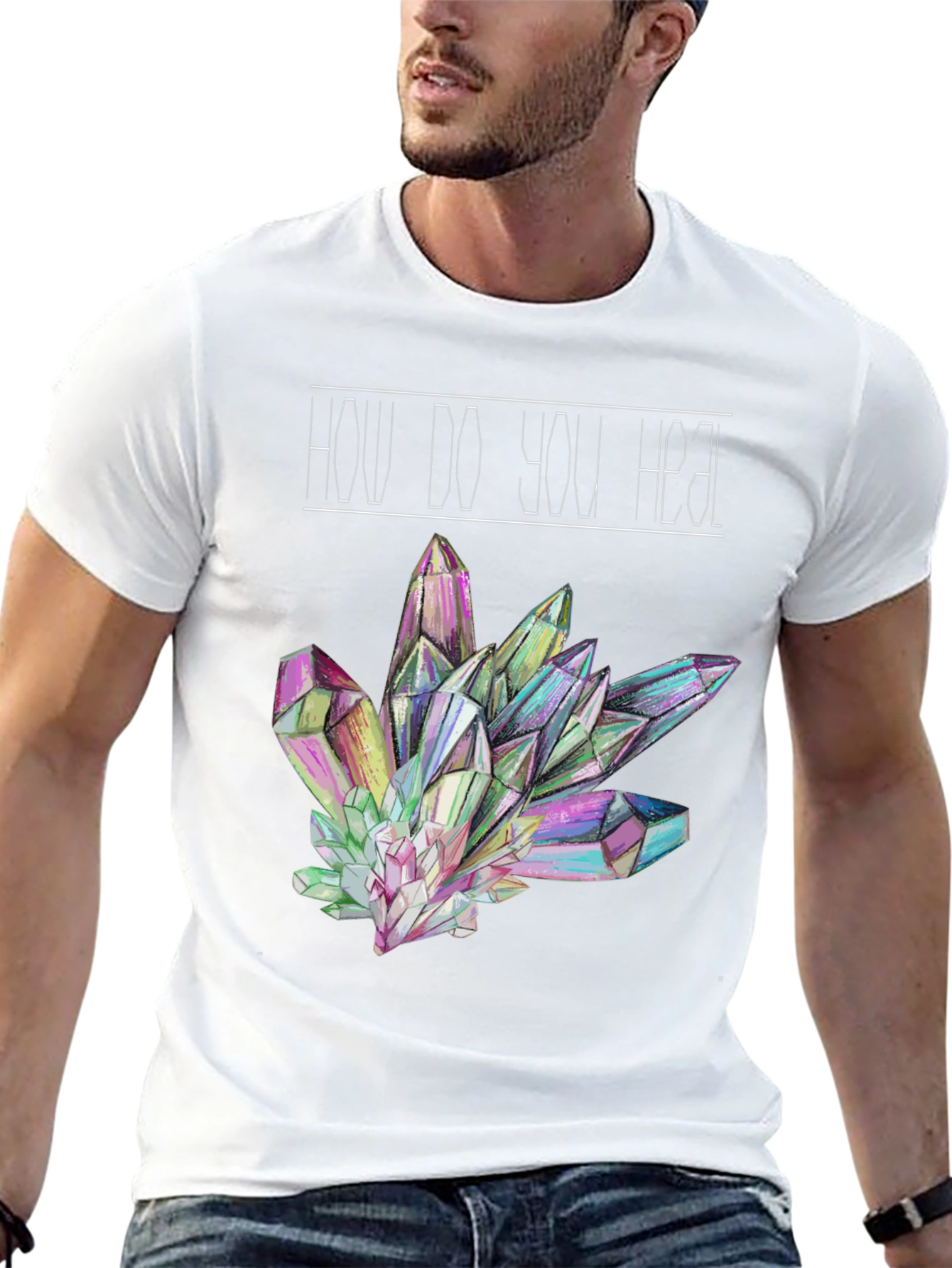 Crystal Healing T-Shirt - How Do You Heal Tee