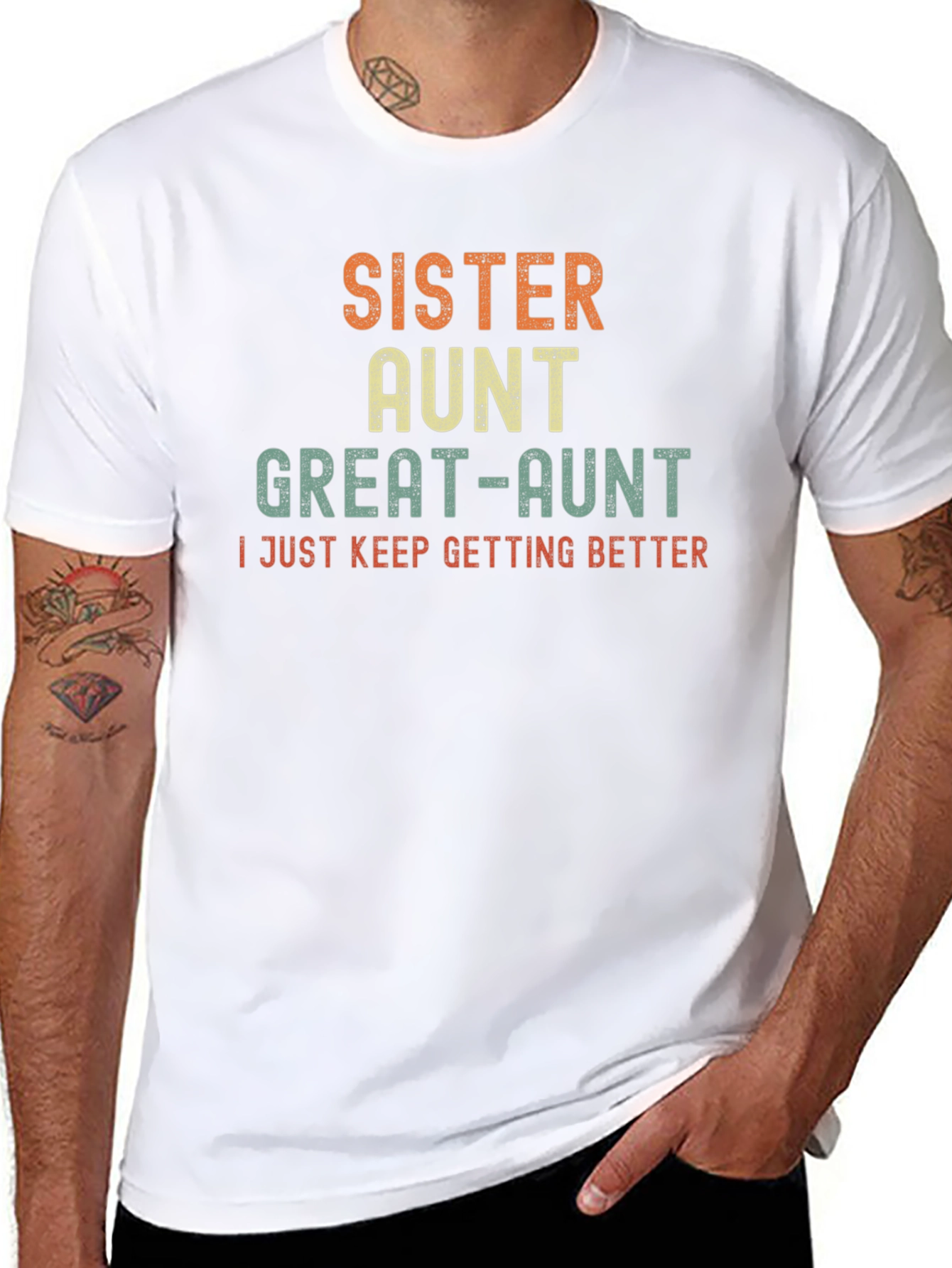Sister Aunt Great-Aunt Funny T-Shirt