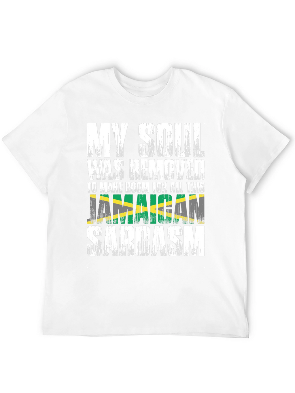 Jamaican Sarcasm Graphic Tee - Black