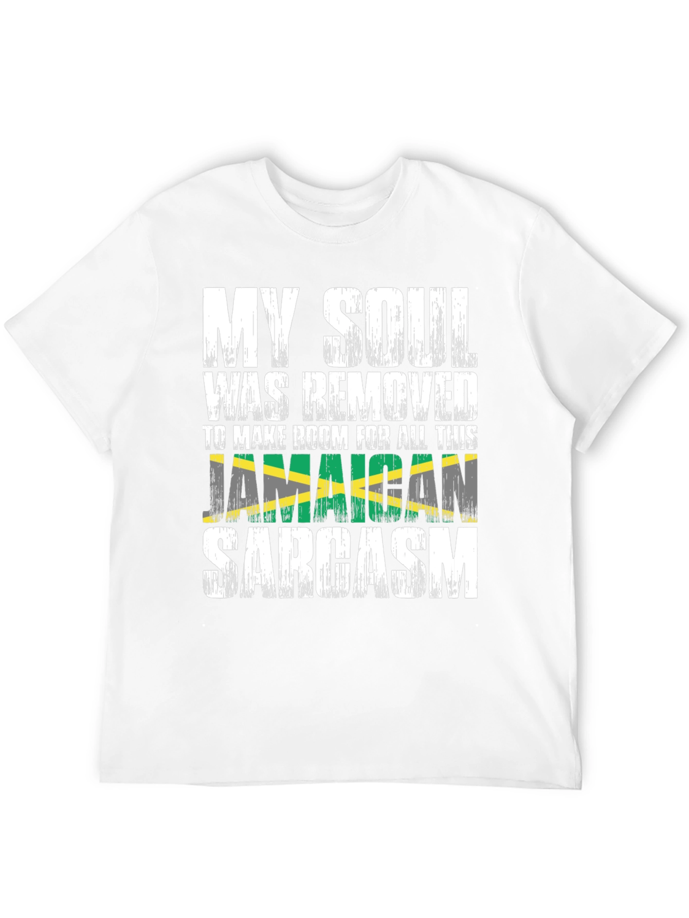 Jamaican Sarcasm Graphic Tee - Black