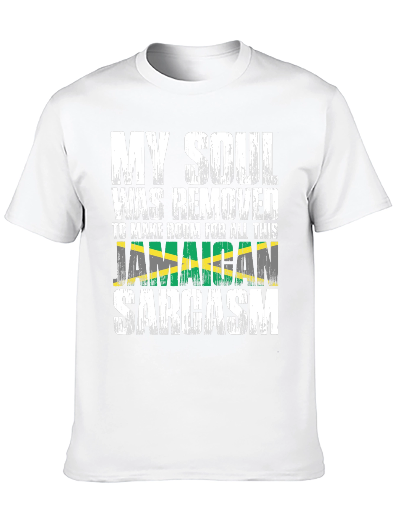 Jamaican Sarcasm Graphic Tee - Black