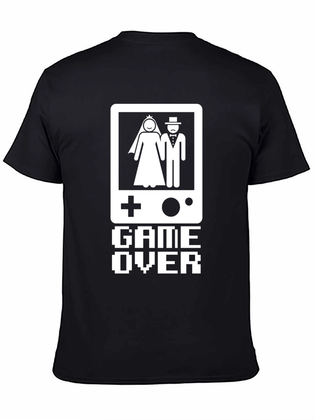Game Over Wedding T-Shirt - Gamer Couple Tee
