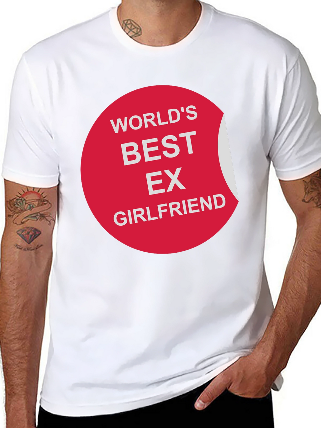 Worlds Best Ex-Girlfriend Humor T-Shirt