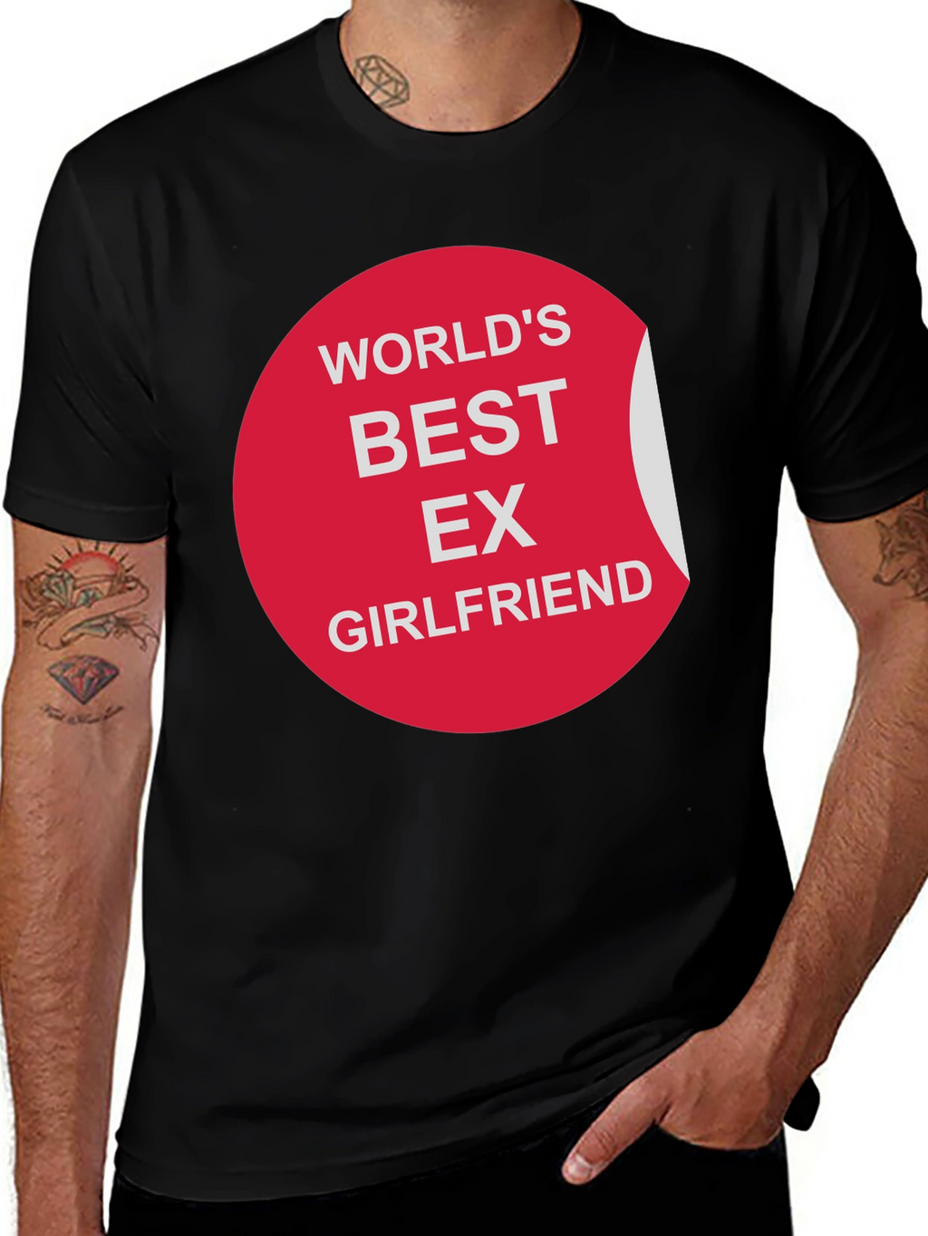 Worlds Best Ex-Girlfriend Humor T-Shirt